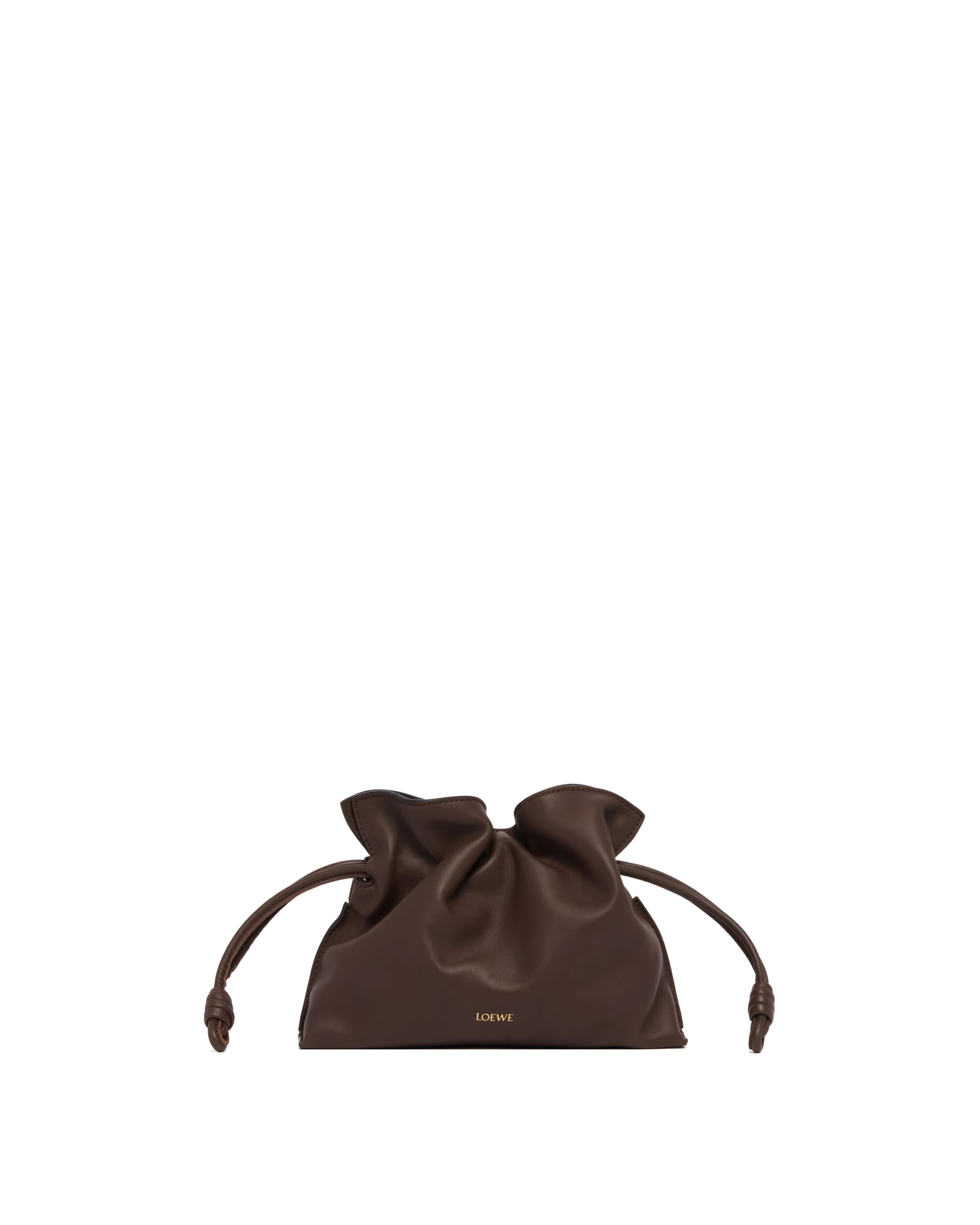 Borsa Flamenco Clutch Mini Marrone