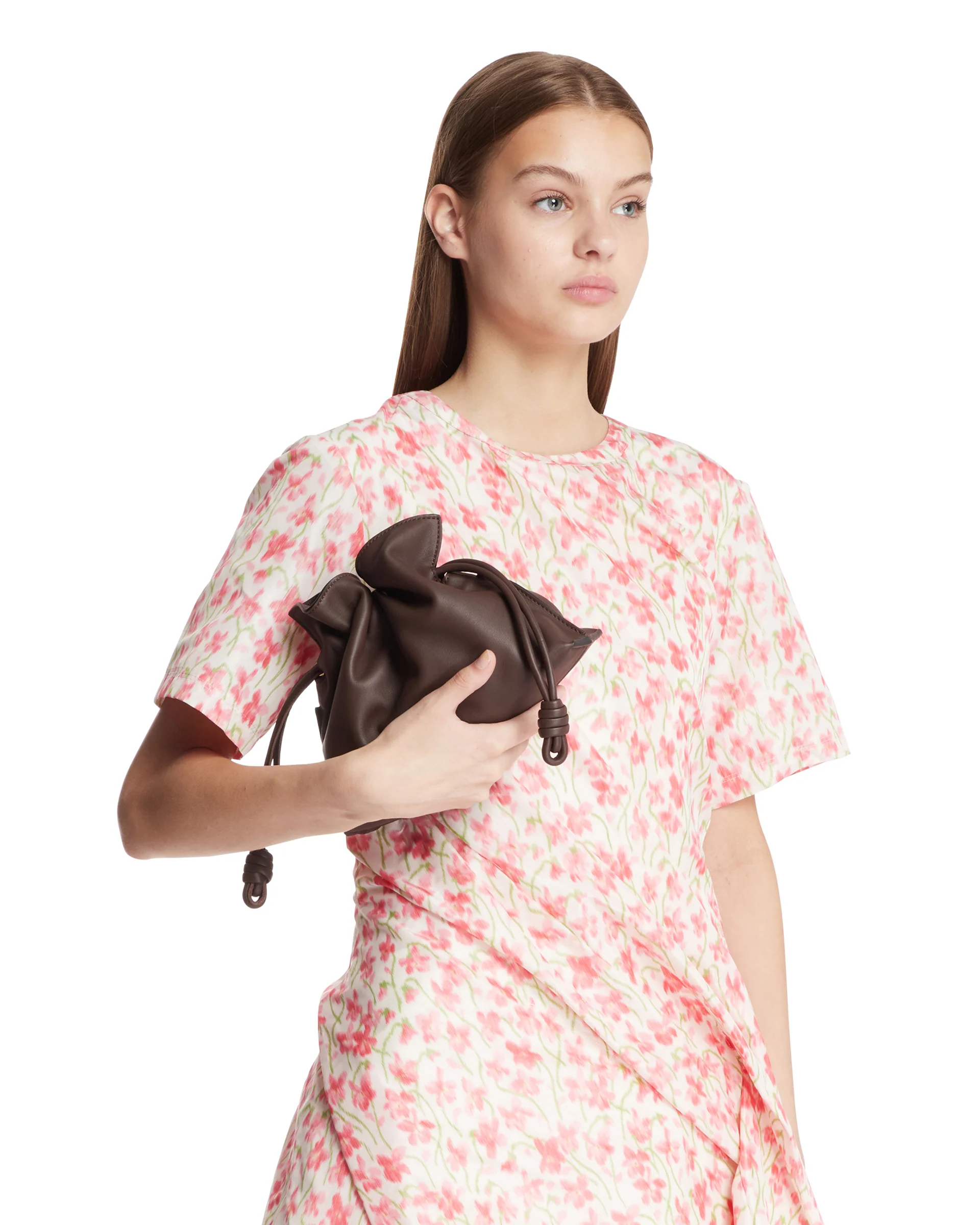 Borsa Flamenco Clutch Mini Marrone - Image 3