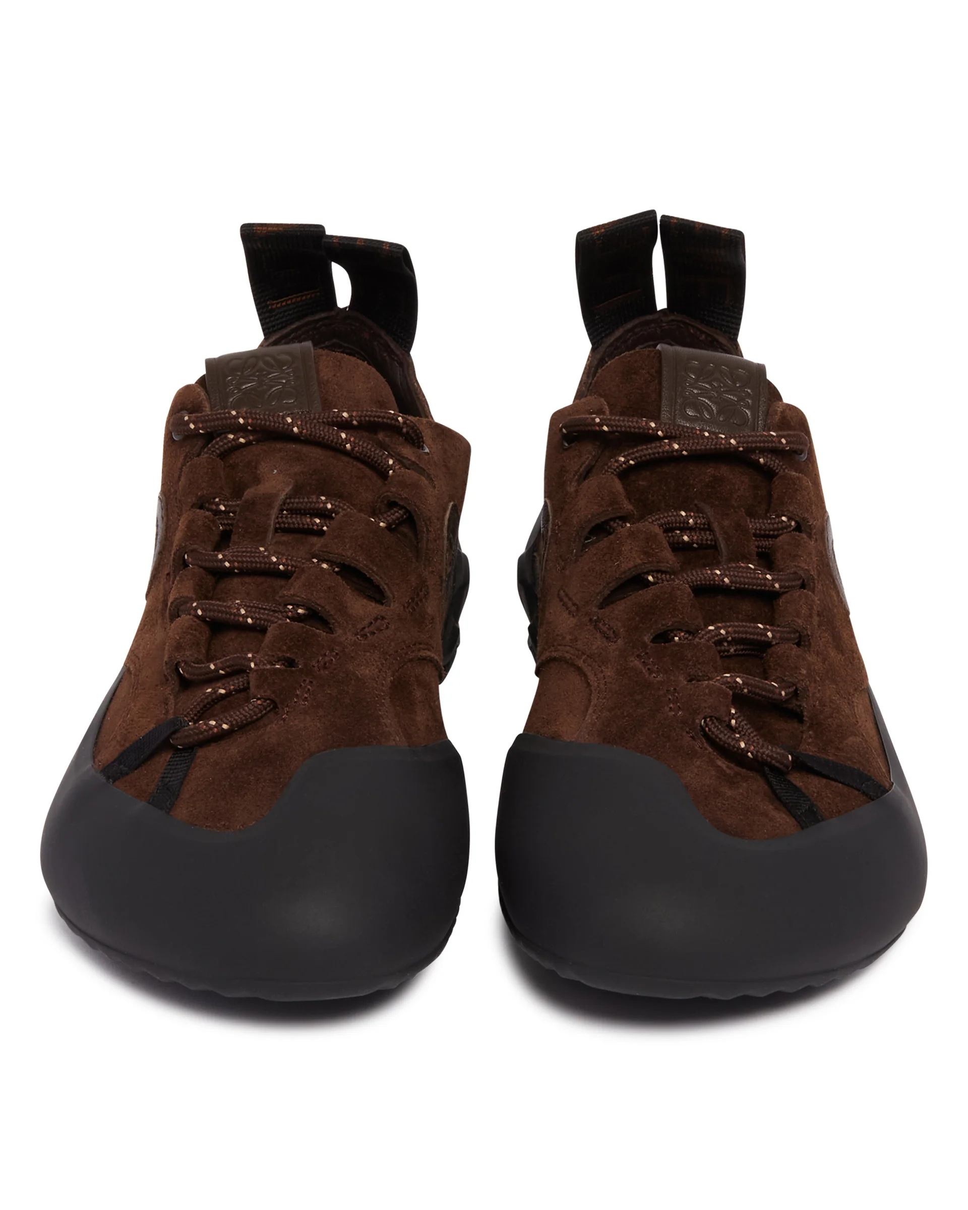 Sneakers Grip In Suede Marroni - Image 5