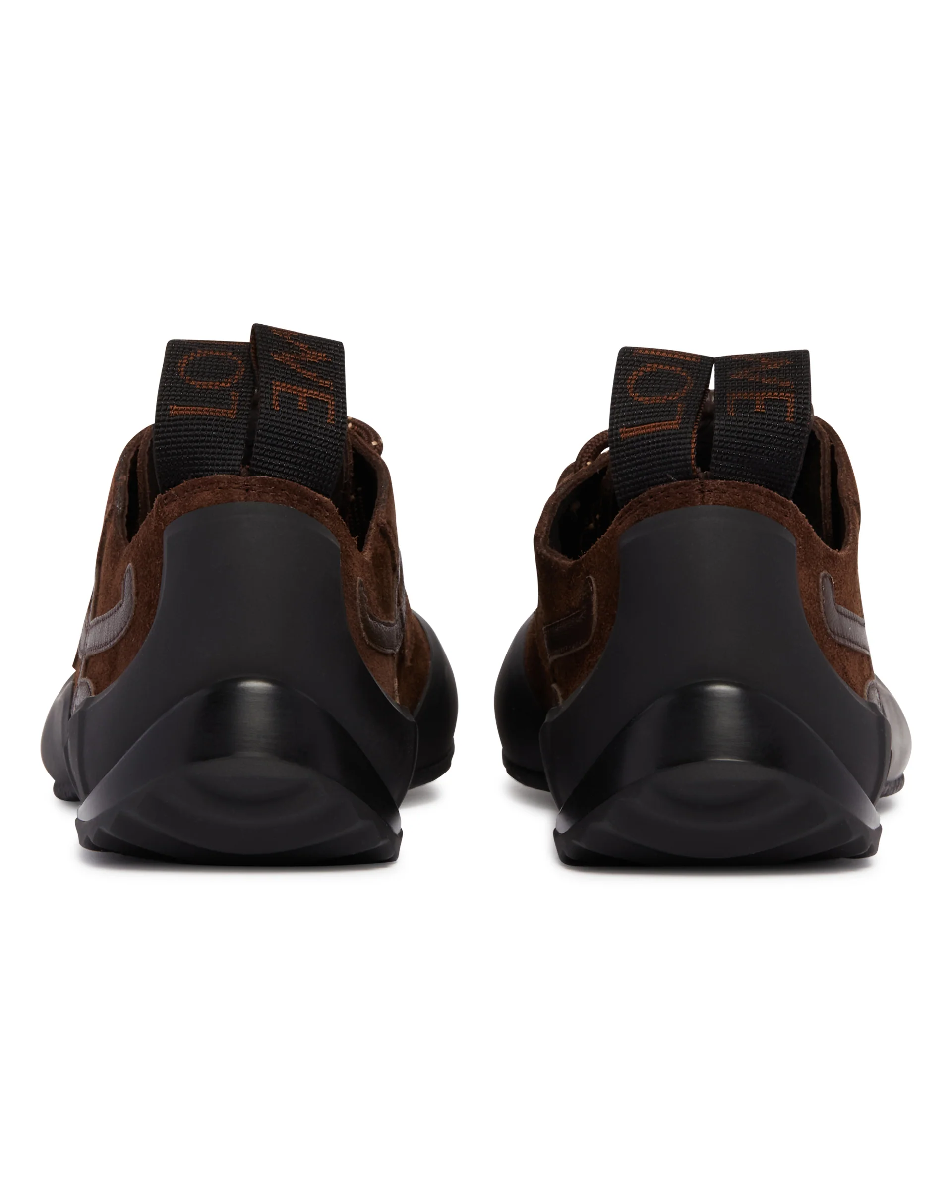 Sneakers Grip In Suede Marroni - Image 6