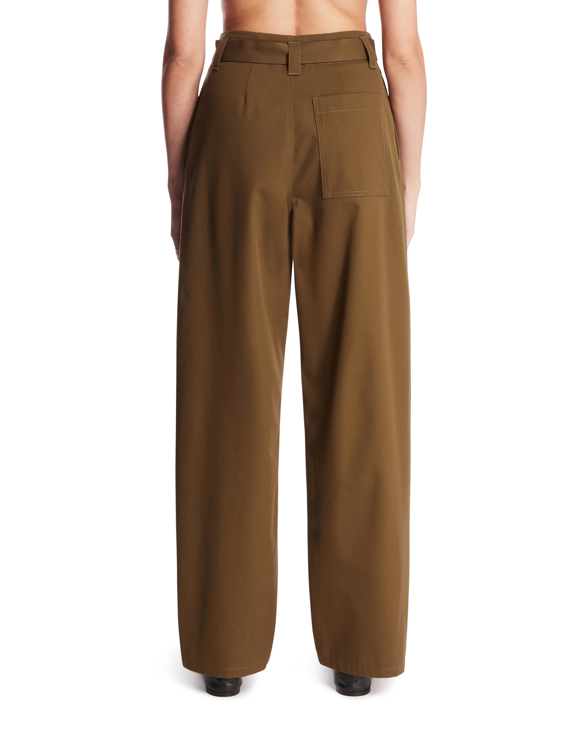 Pantaloni Con Cintura Verdi - Image 5