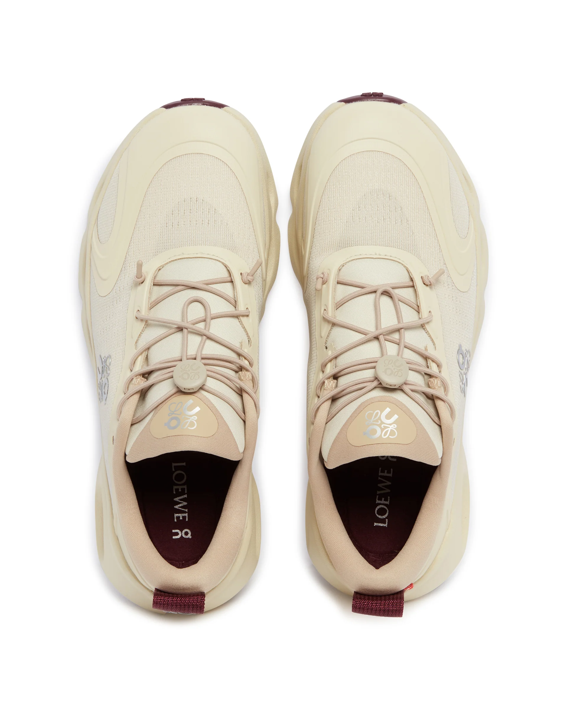 Loewe x On Sneakers Cloudsolo Beige - Image 3