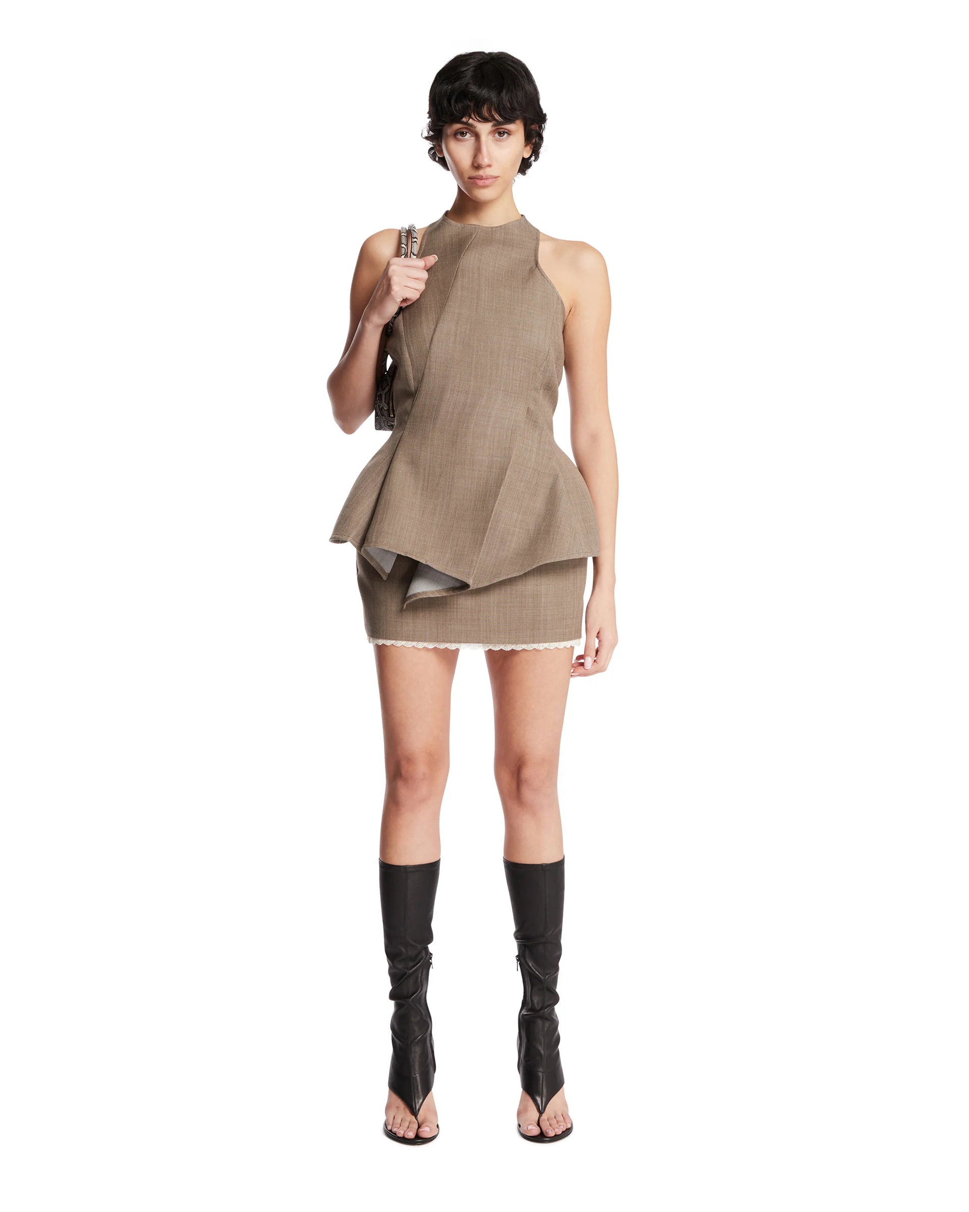 Gonna A Clessidra Beige - Image 3