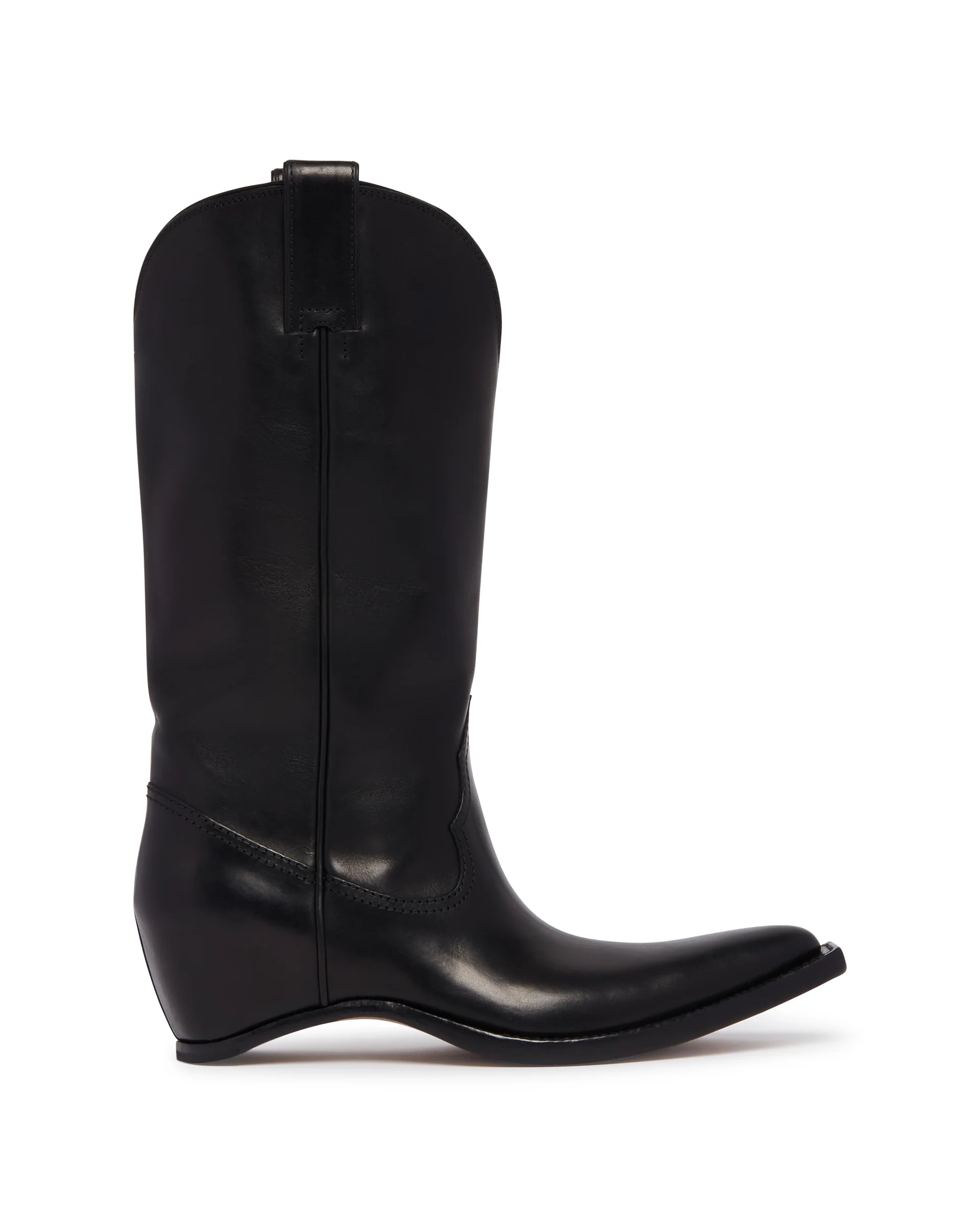 Stivali Heel-less Western Neri - Image 2