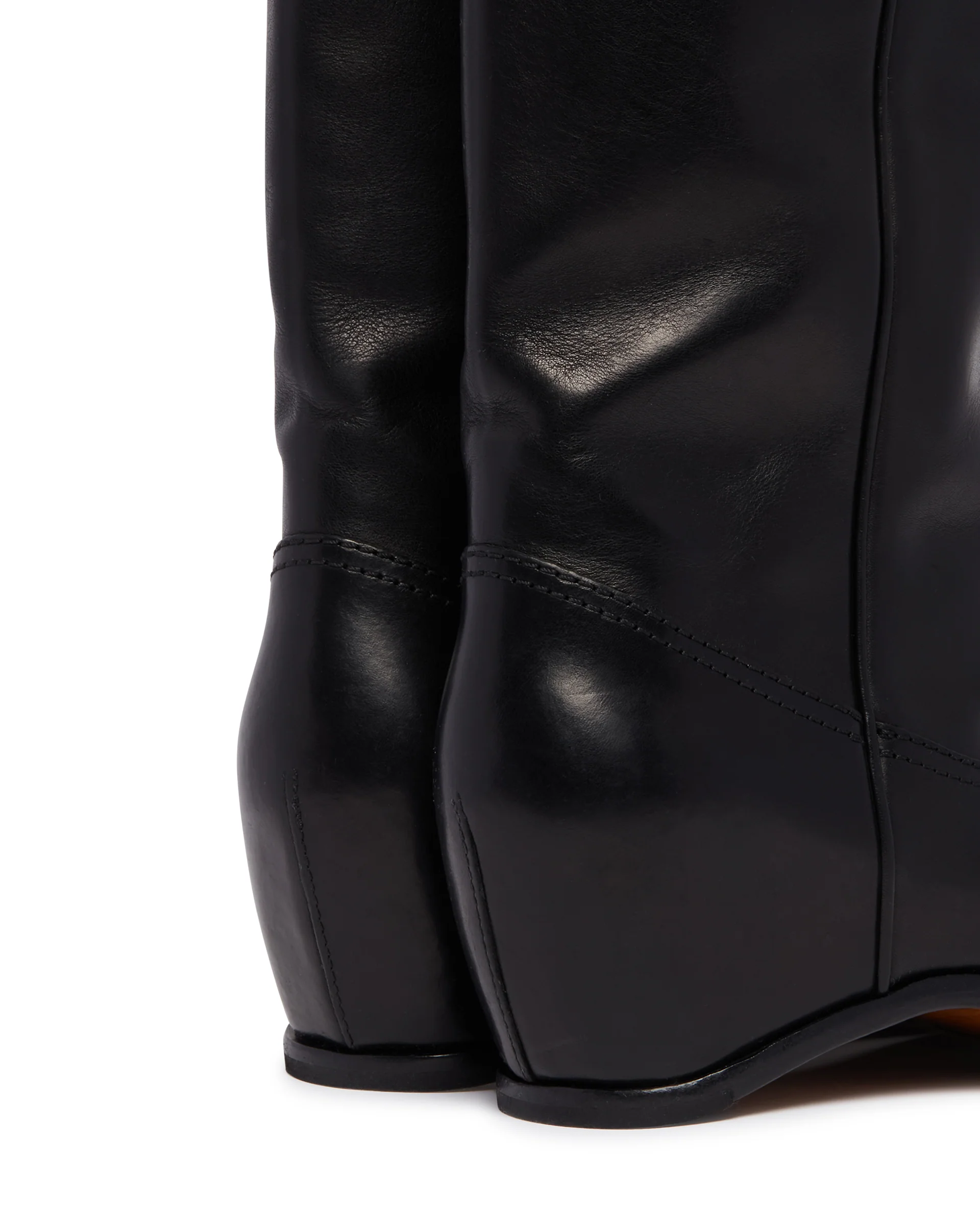 Stivali Heel-less Western Neri - Image 6