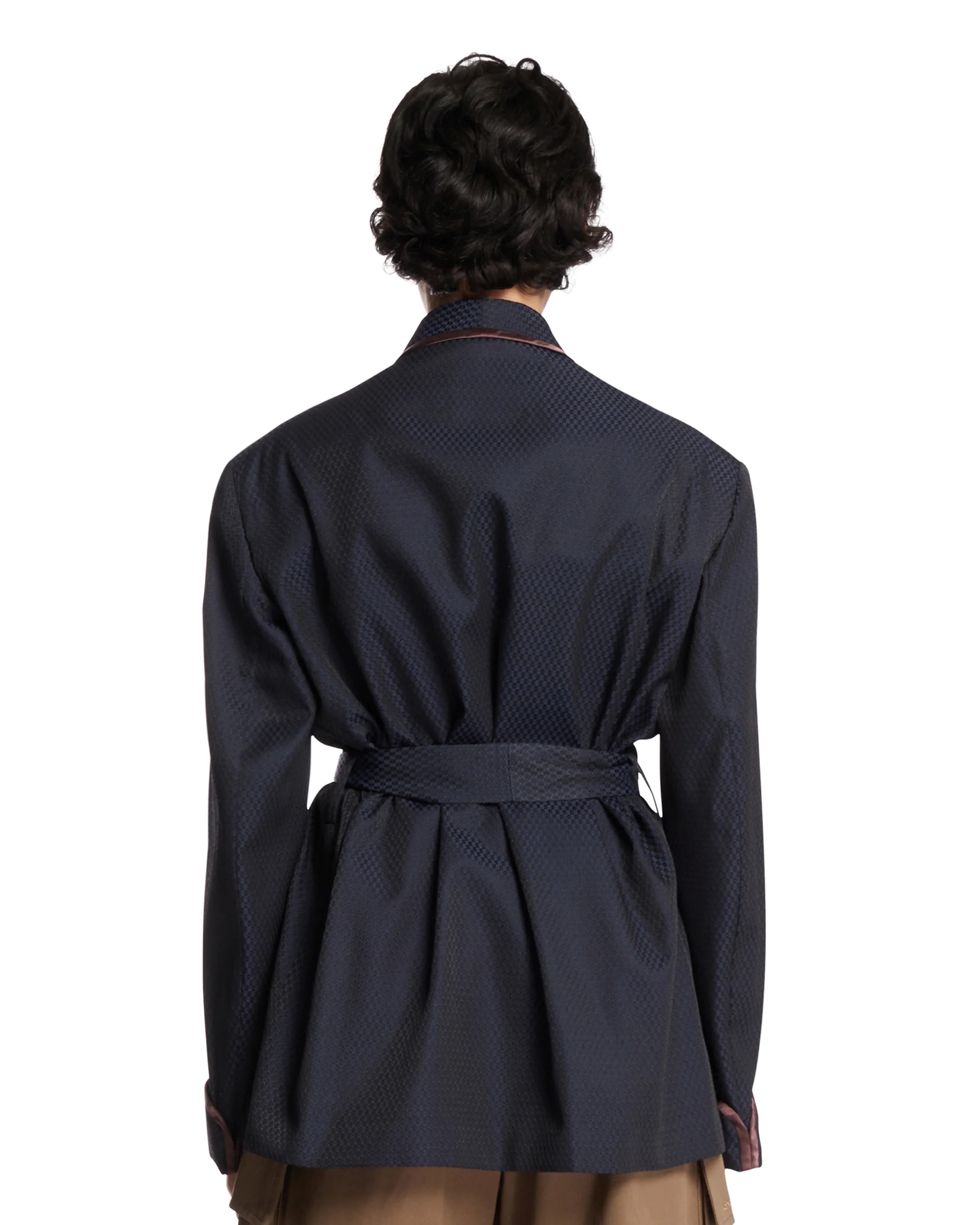 Giacca Robe De Chambre Blu - Image 5