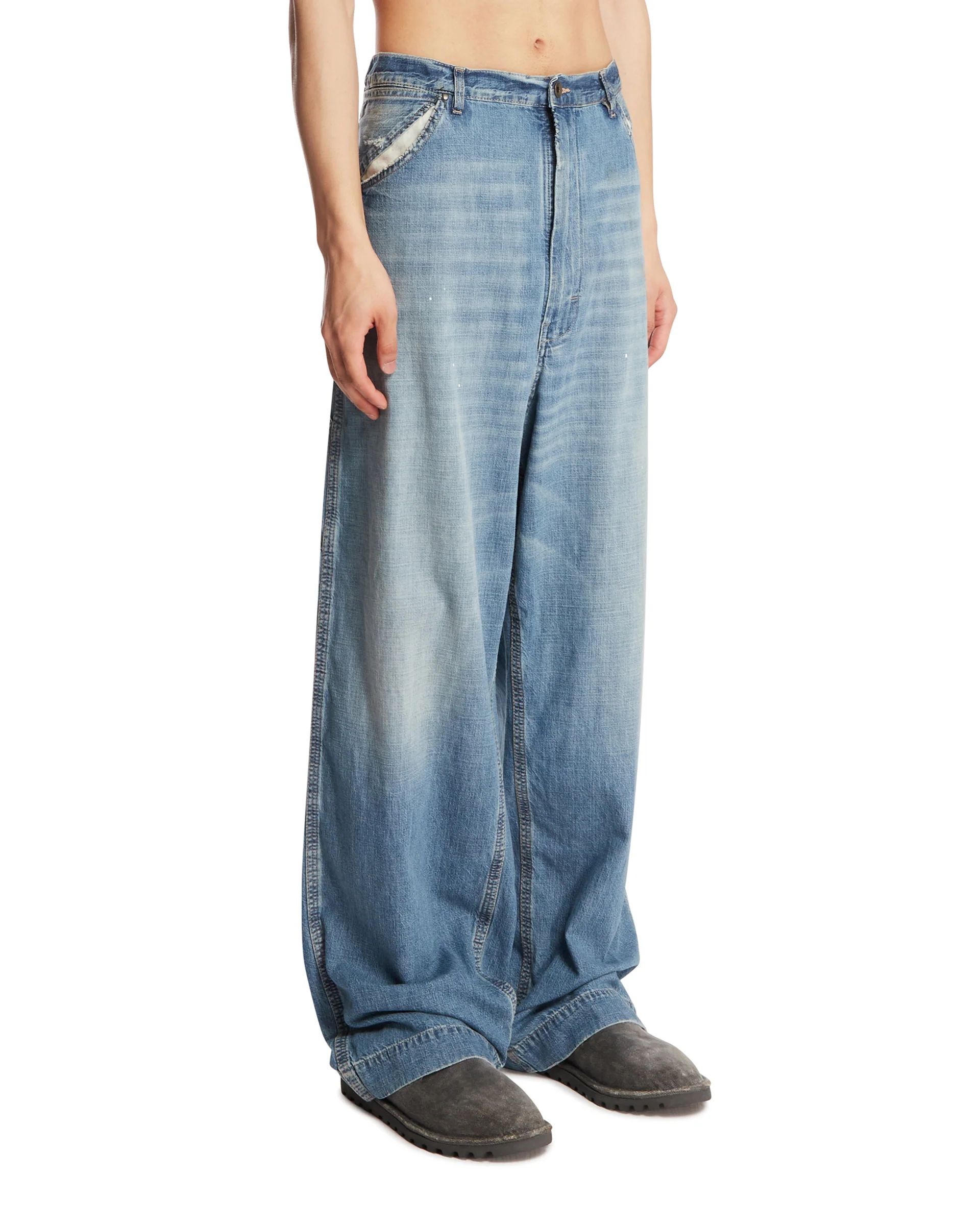 Jeans Wide-leg Blu - Image 2