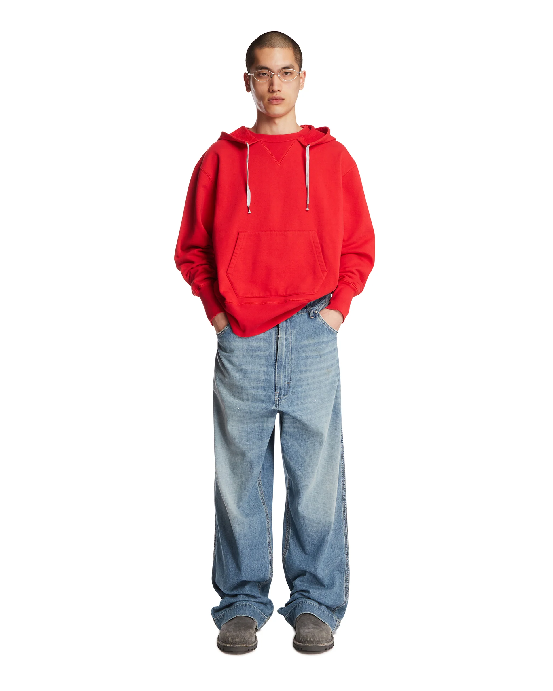 Felpa In Cotone Rossa - Image 3