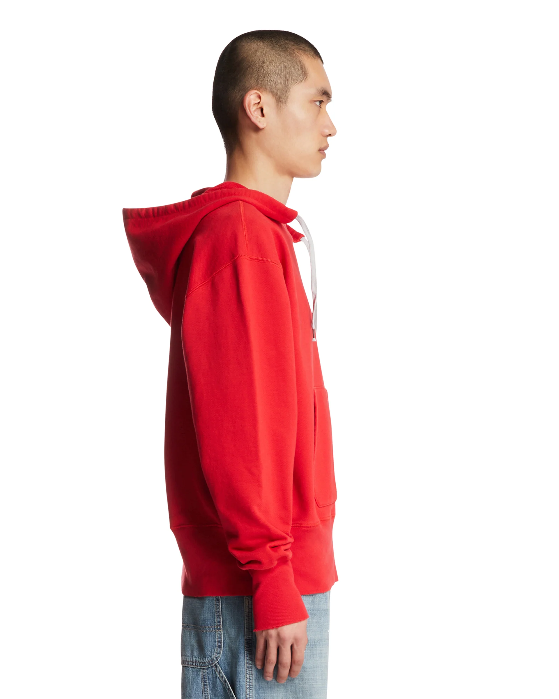 Felpa In Cotone Rossa - Image 4