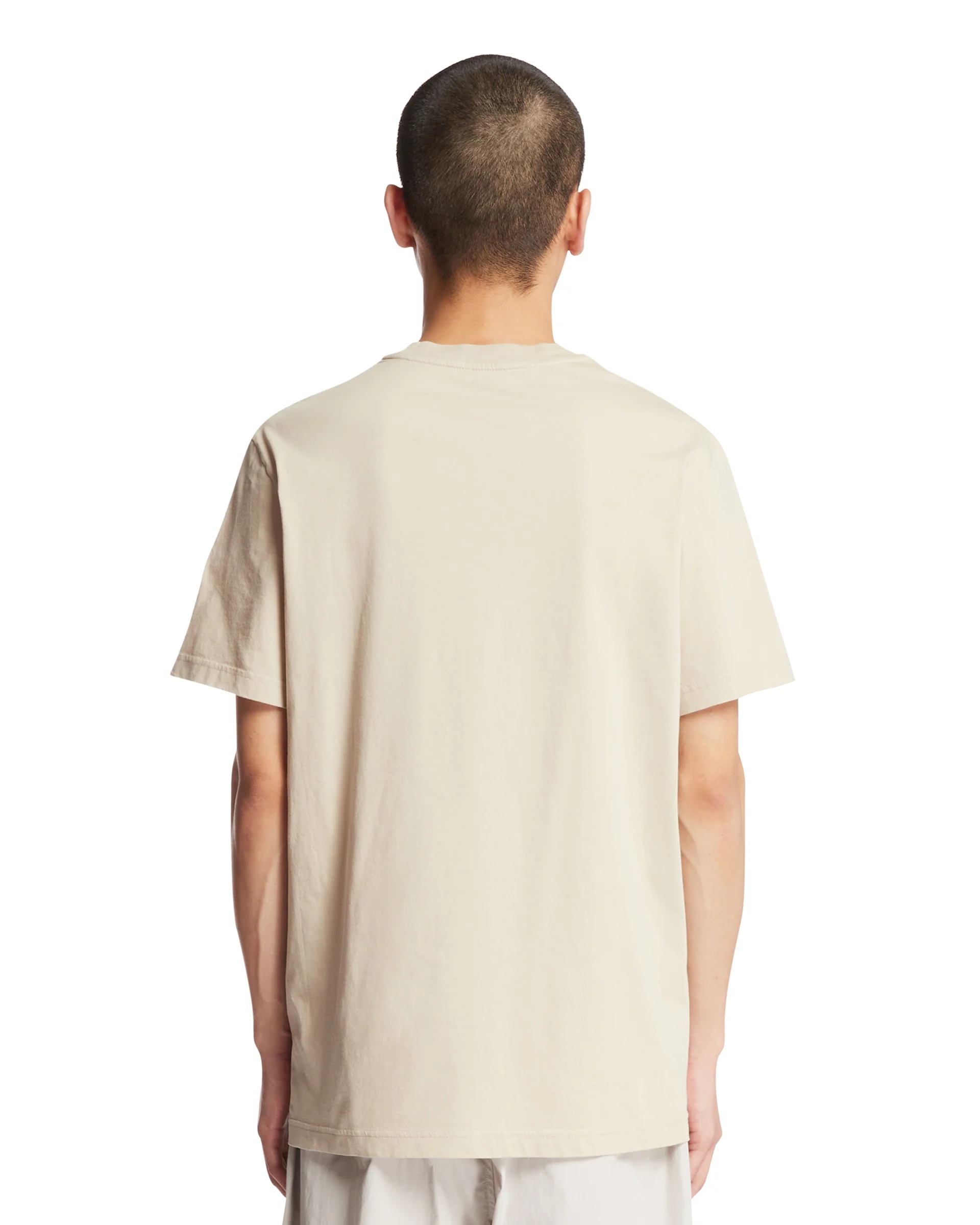 T-Shirt Con Logo Beige - Image 5