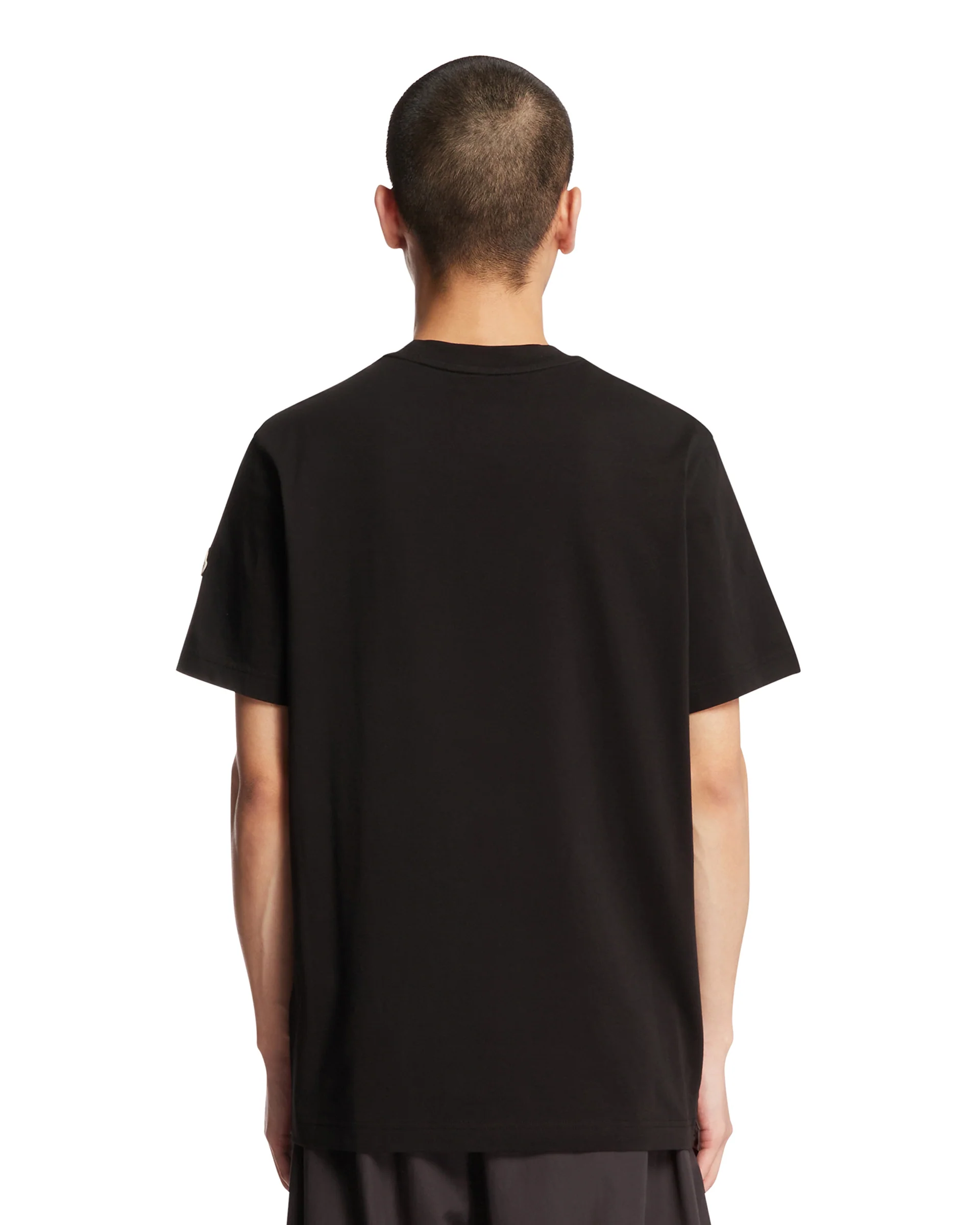 T-Shirt In Cotone Con Logo Nera - Image 5