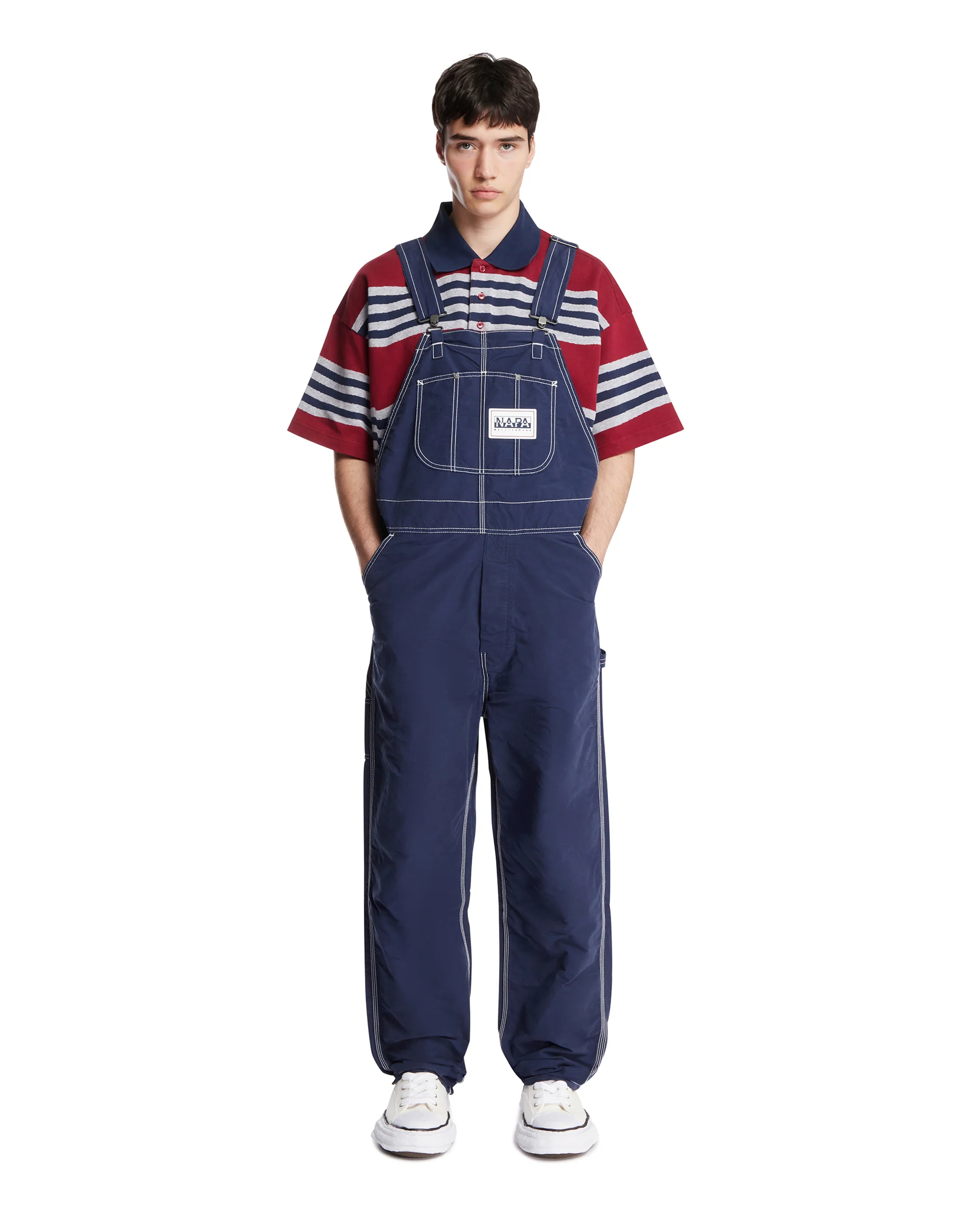 Napapijri x Martine Rose Salopette Blu - Image 3