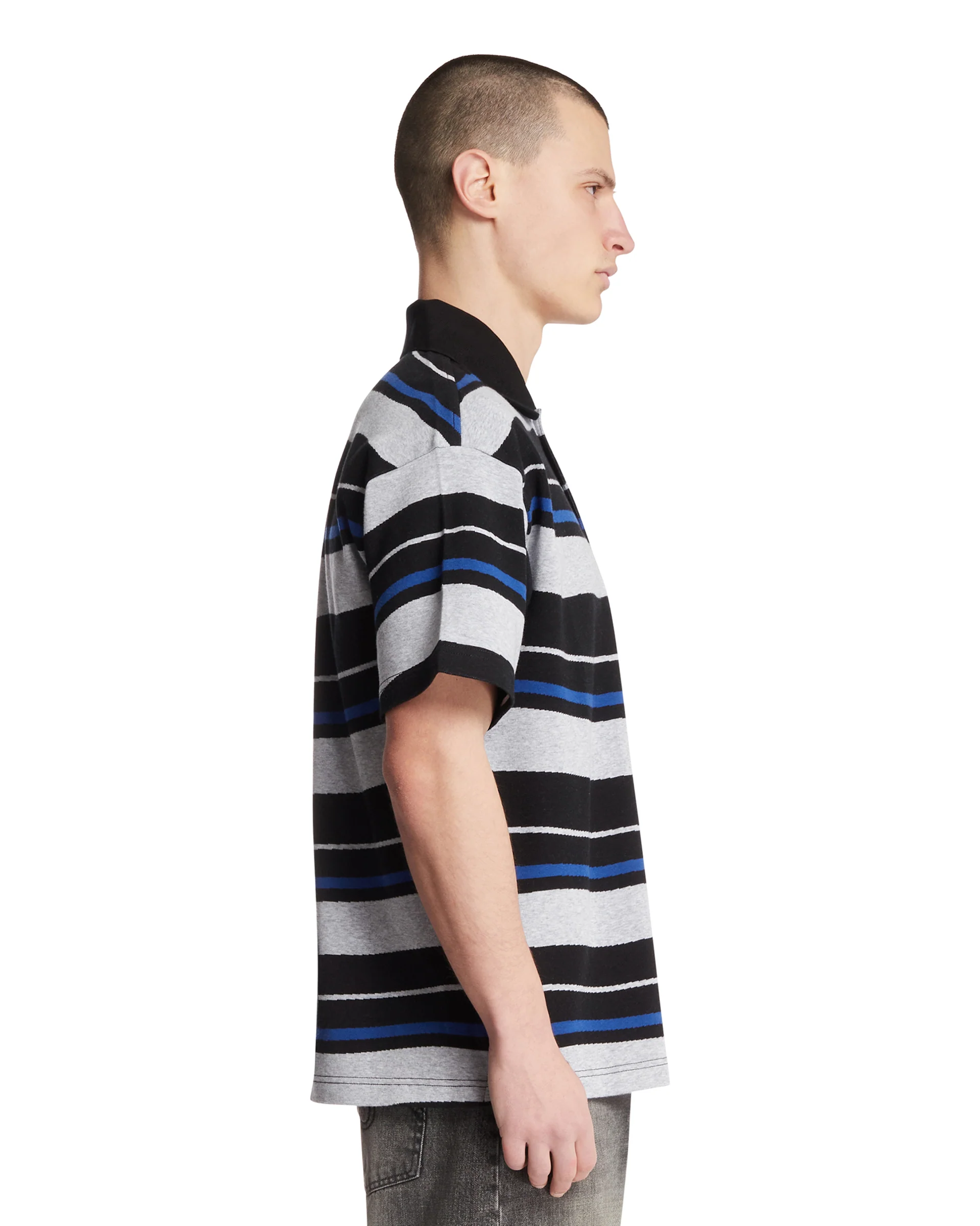 Napapijri x Martine Rose Polo Ego Pique Nera - Image 4