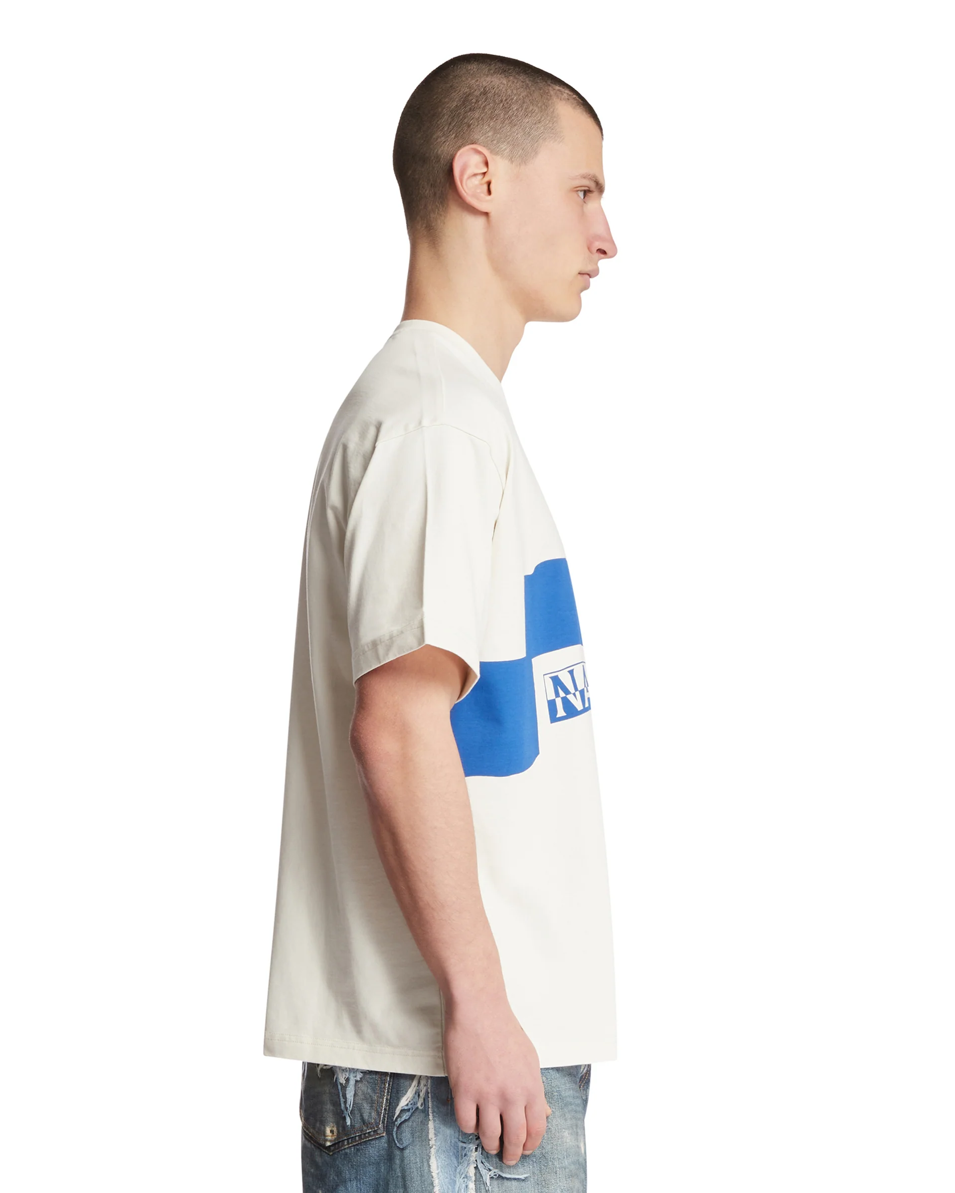 Napapijri x Martine Rose T-Shirt Siri Bianca - Image 4