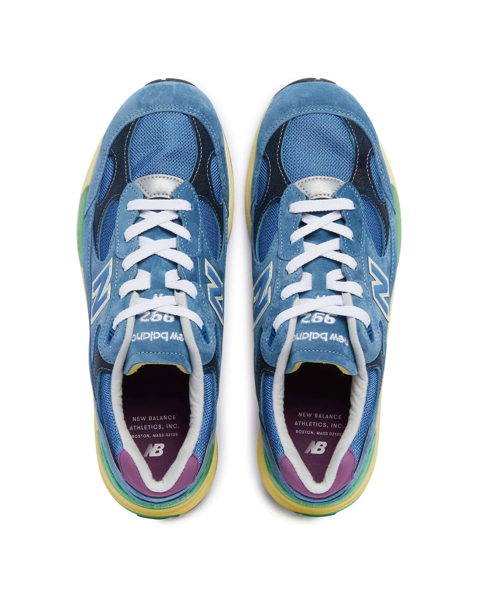 Sneakers Made in USA 992 Blu - Image 3
