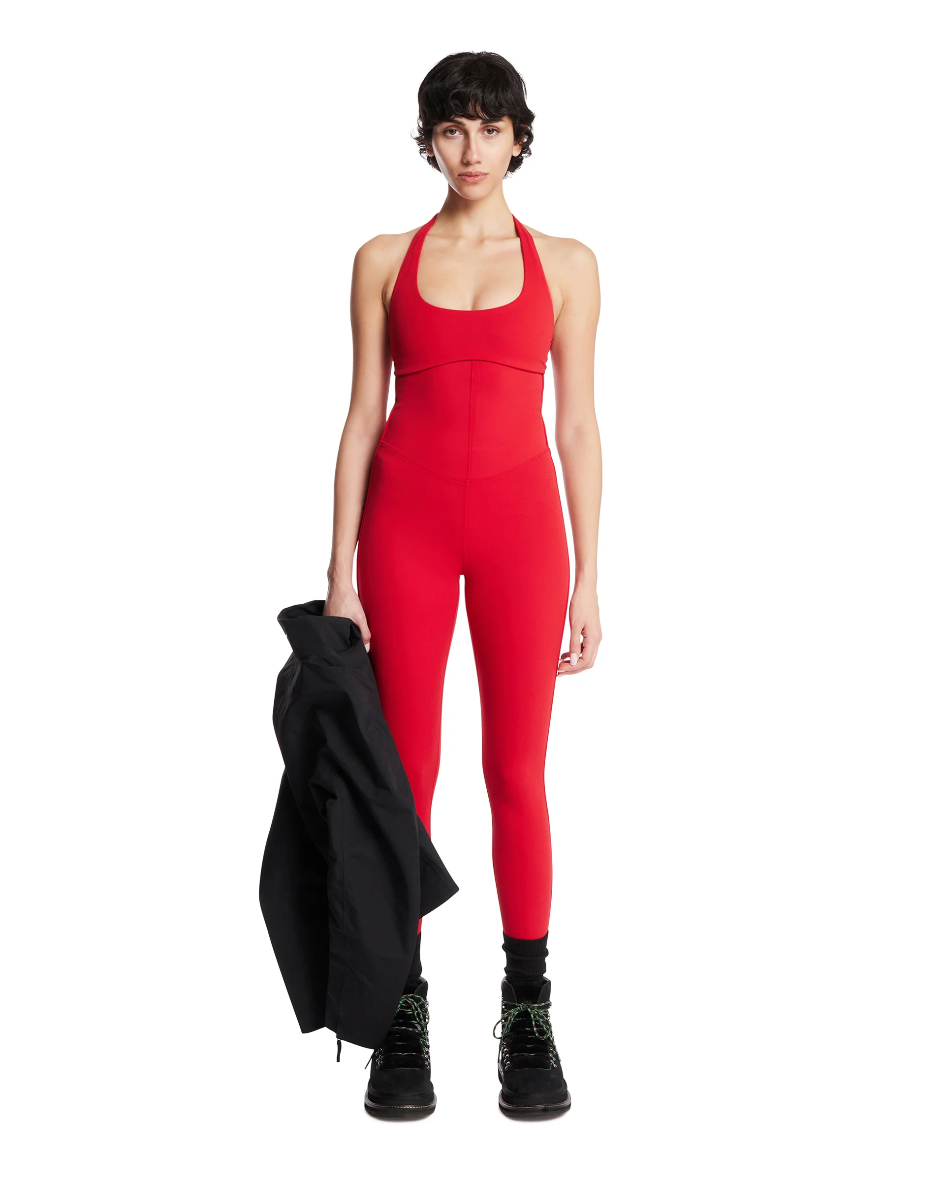 Nike x Jacquemus Leggings Sportivi Rossi - Image 3