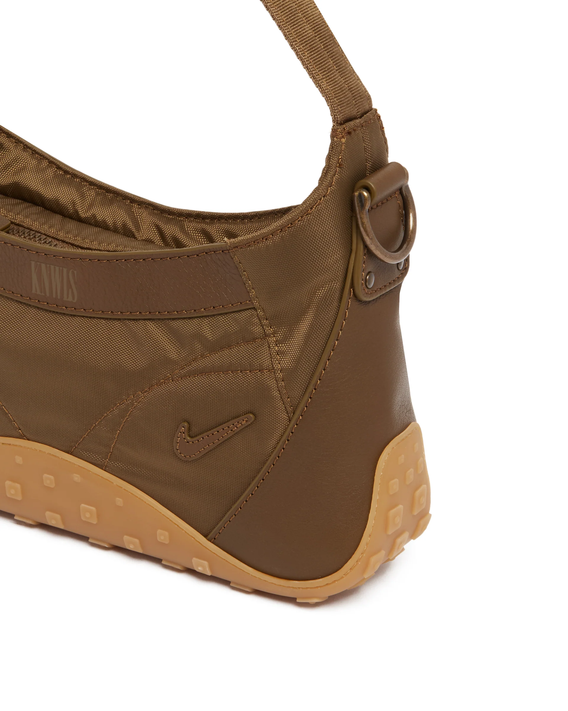 Nike x KNWLS Borsa A Spalla Con Logo Marrone - Image 3