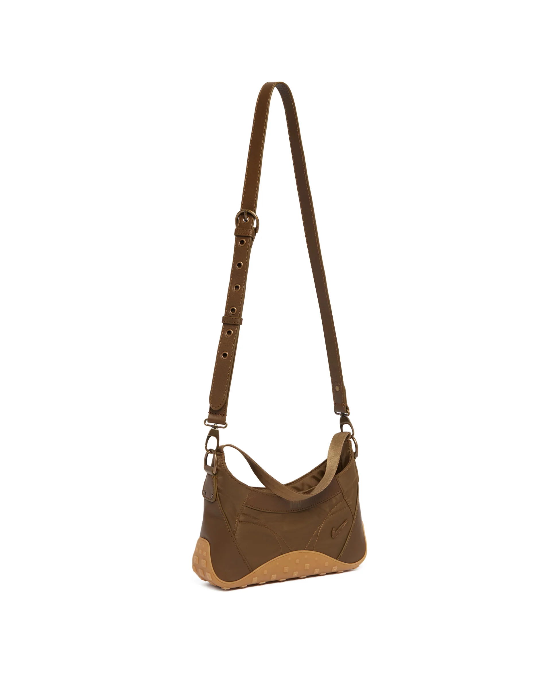 Nike x KNWLS Borsa A Spalla Con Logo Marrone - Image 4