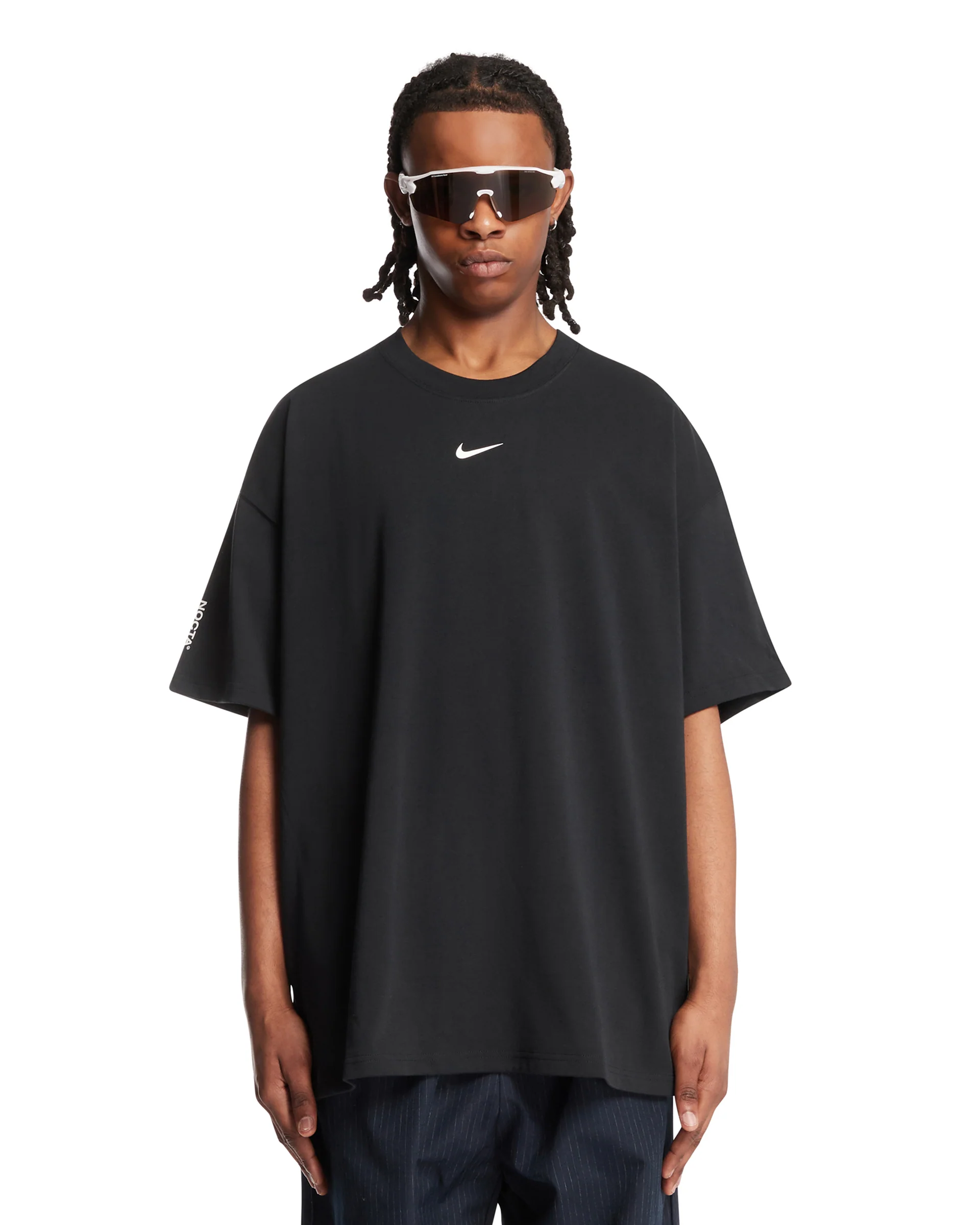 T-Shirt Con Logo Nera