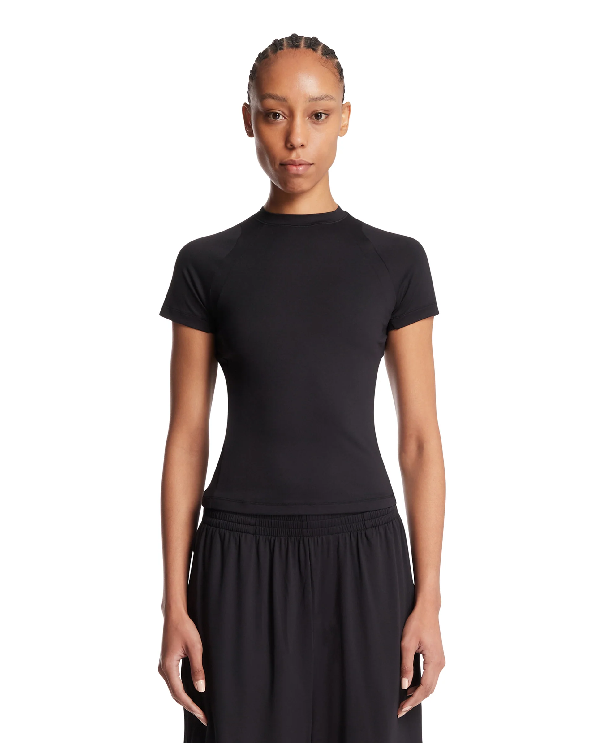 NikeSKIMS T-Shirt Airy Baby Nera