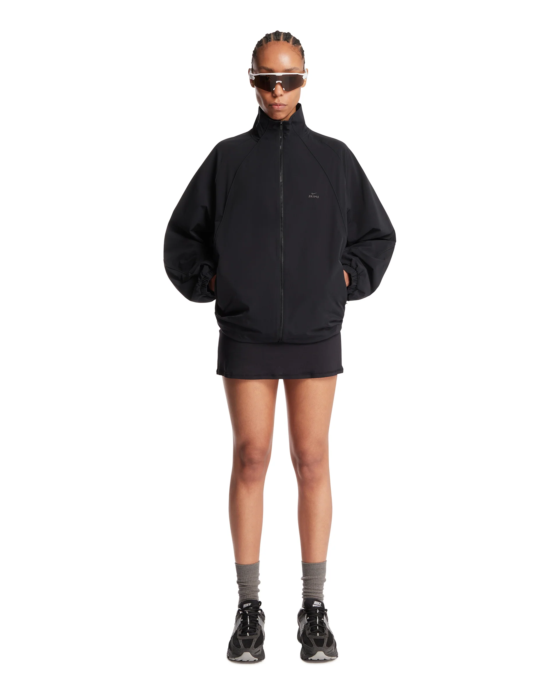 NikeSKIMS Foldover Skort Dri-Fit Neri - Image 3