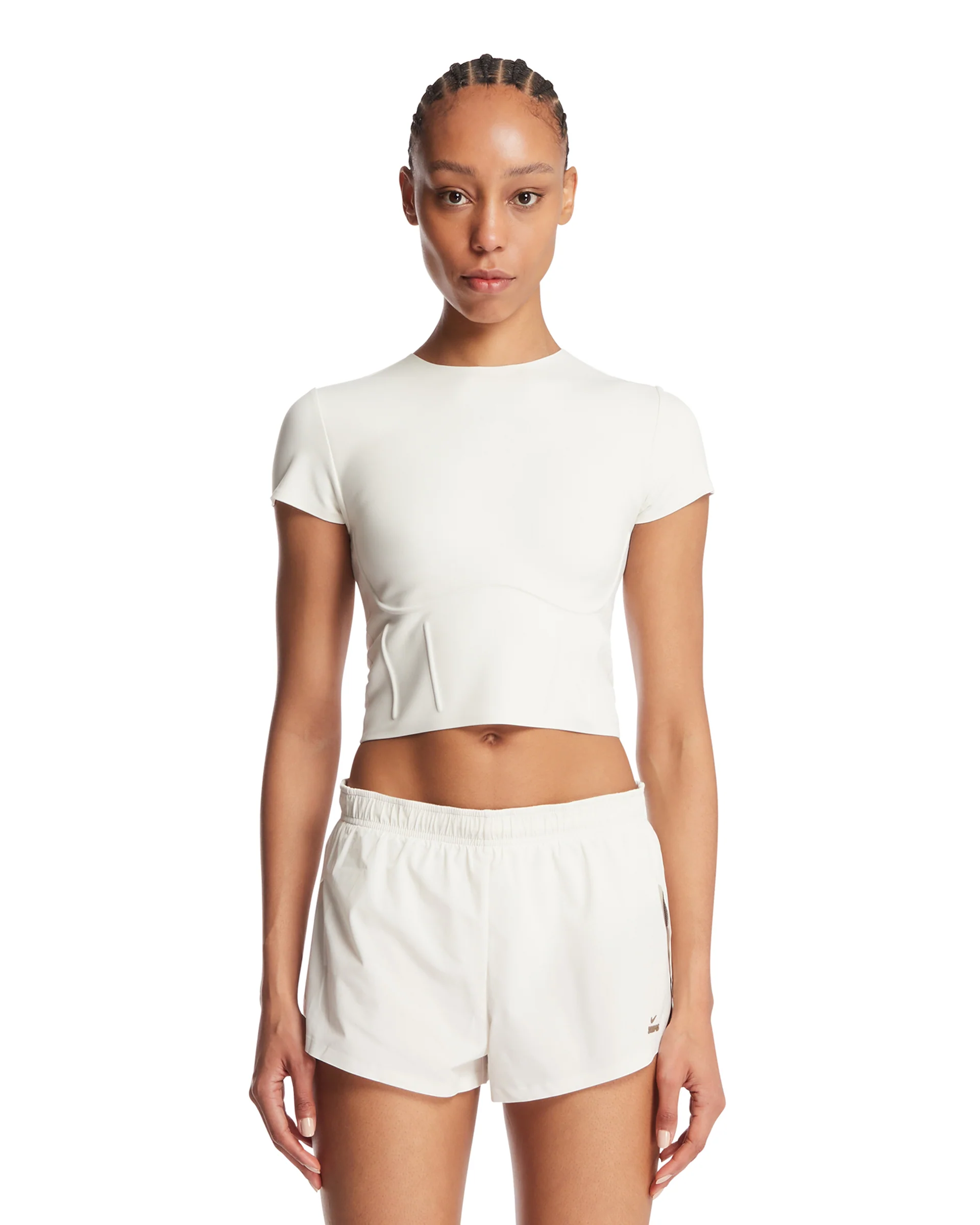 NikeSKIMS T-Shirt Cropped Bianca