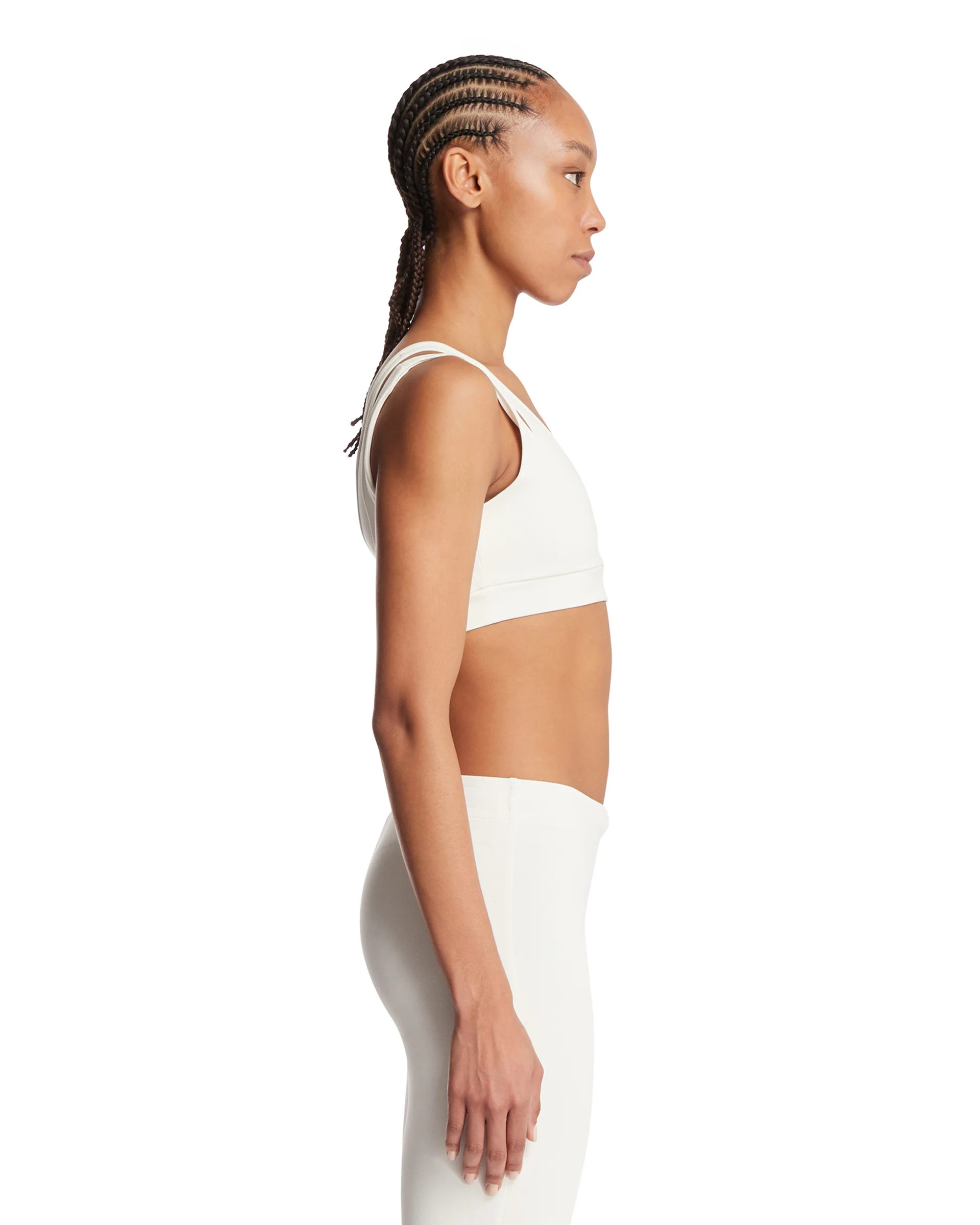 NikeSKIMS Top Doppia Spallina Bianco - Image 4