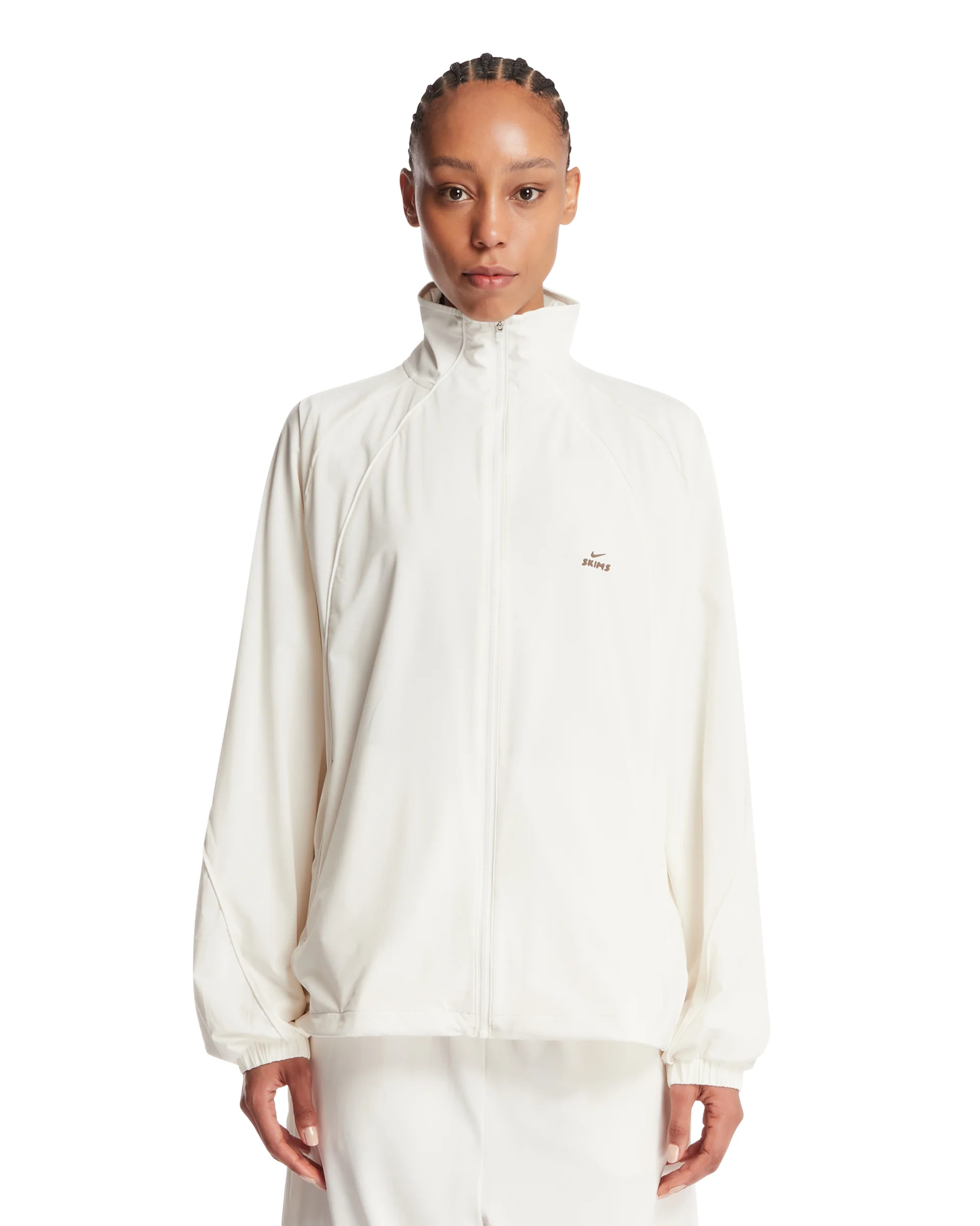 NikeSKIMS Giacca Sportiva Oversize Bianca
