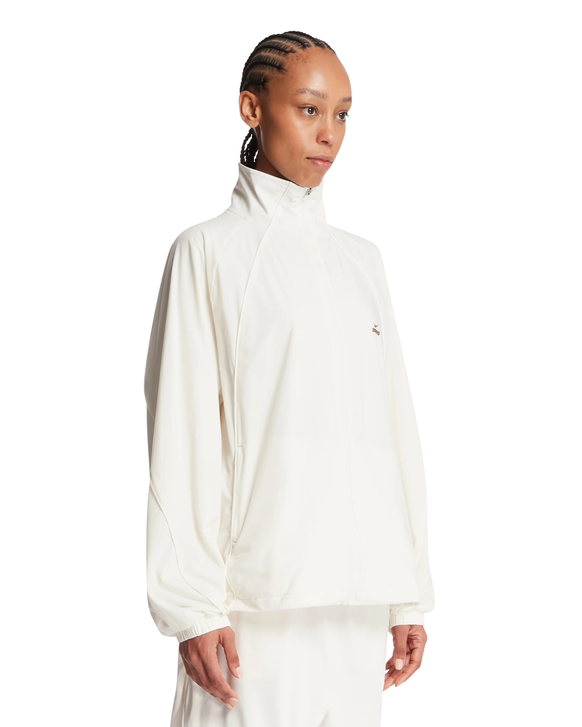 NikeSKIMS Giacca Sportiva Oversize Bianca - Image 2