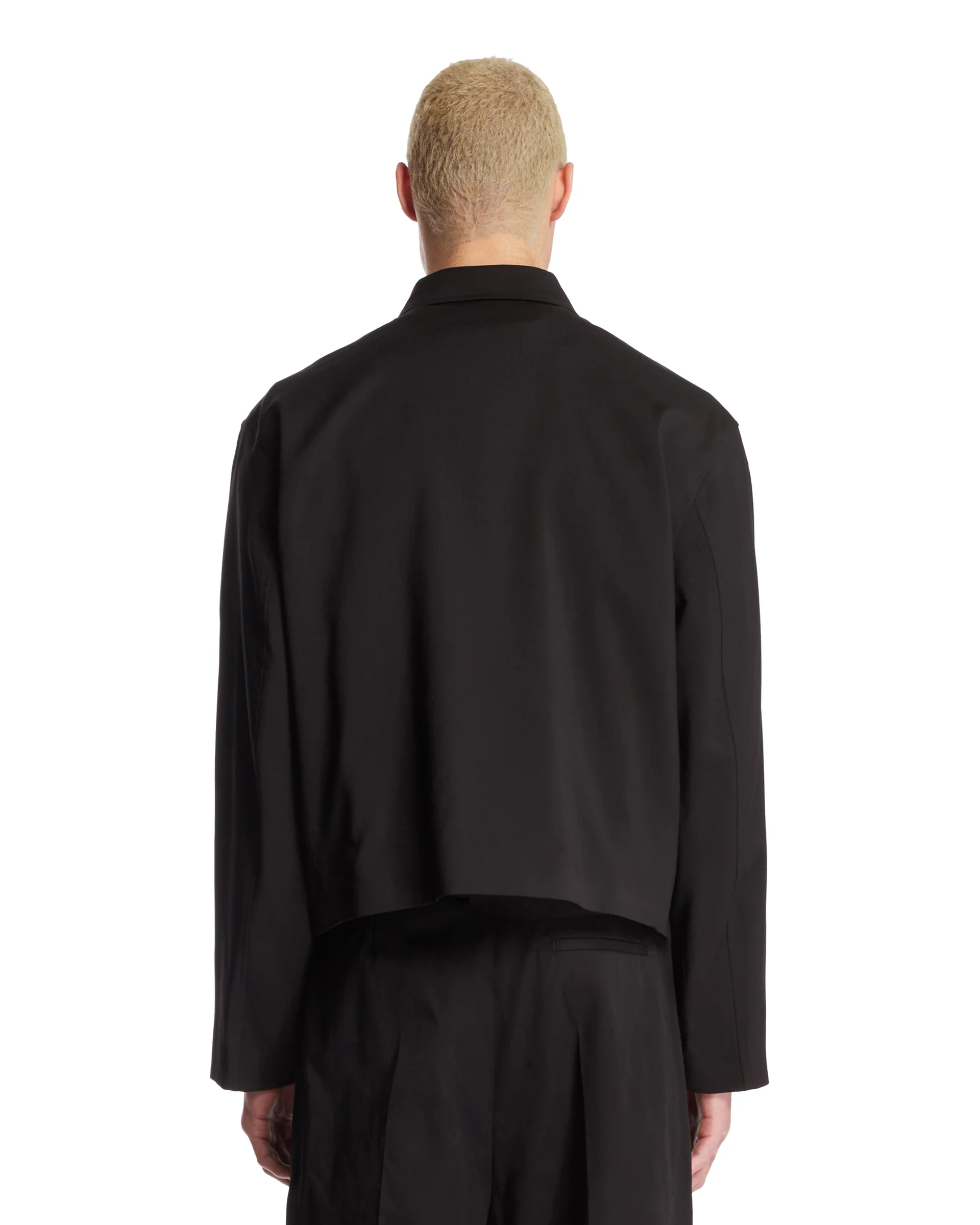 Giacca Nera Con Zip - Image 5
