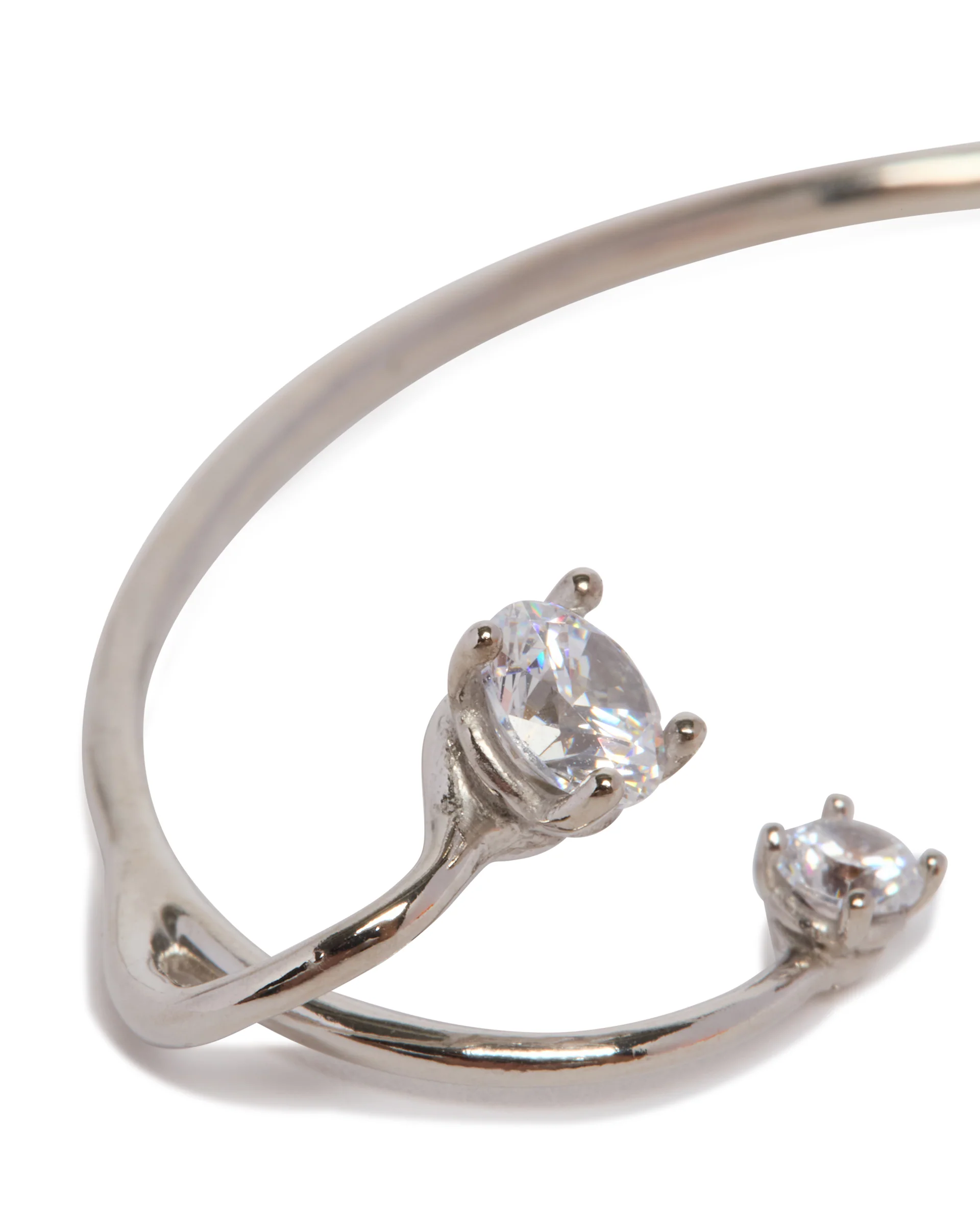 Three Point Ear Cuff Argentato - Image 4