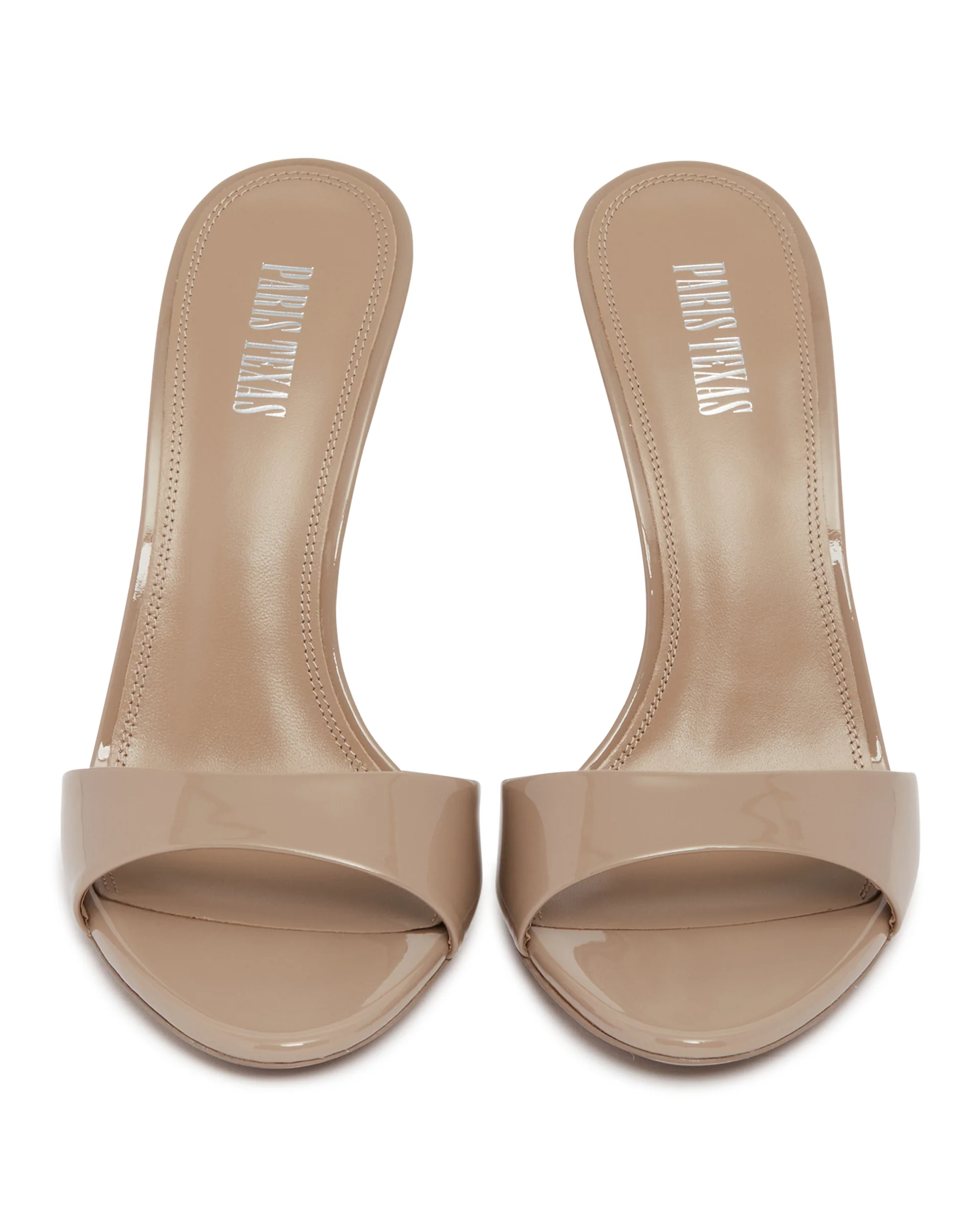 Mules Lidia In Pelle Beige - Image 4