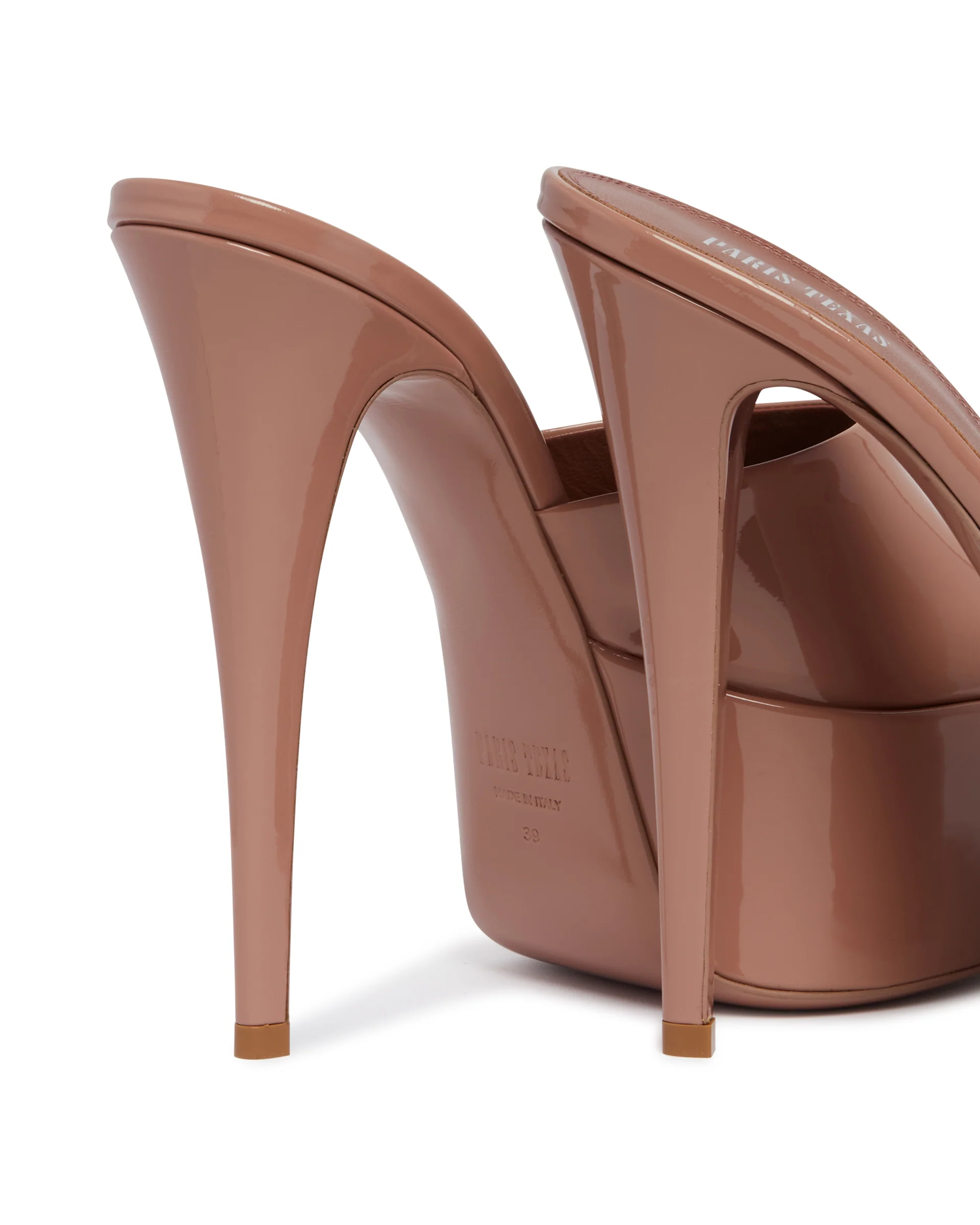 Mules Marina Con Plateau Beige - Image 6