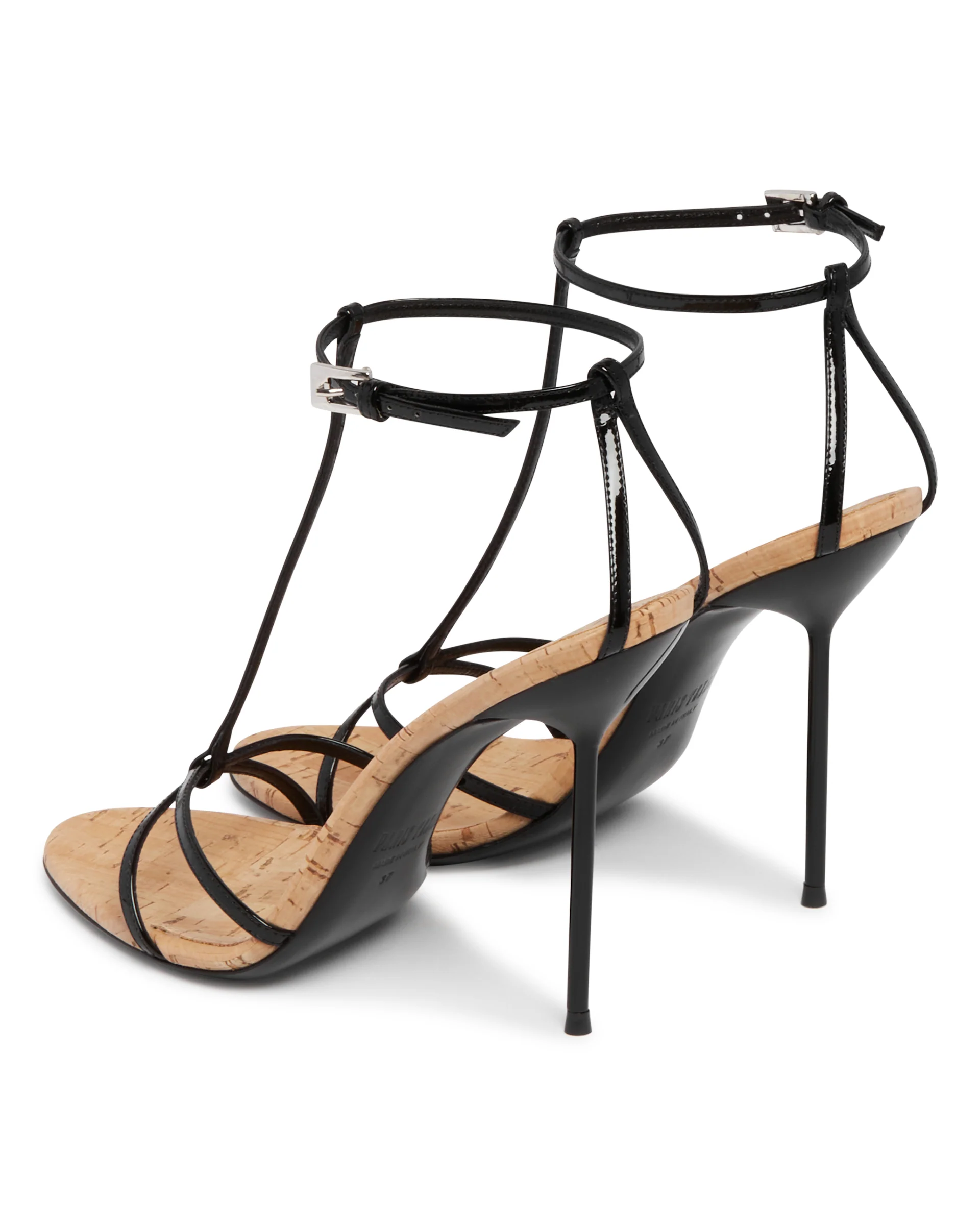 Sandali T-Strap Neri - Image 5