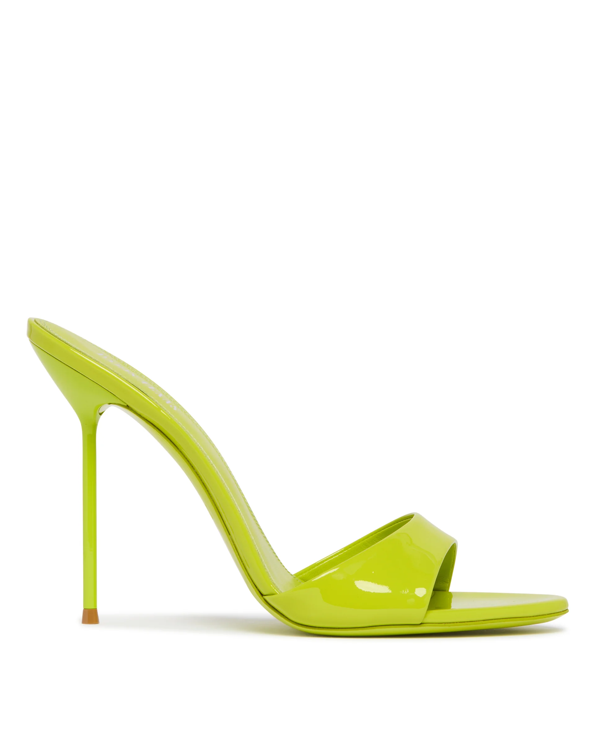 Mules Lidia In Pelle Verdi