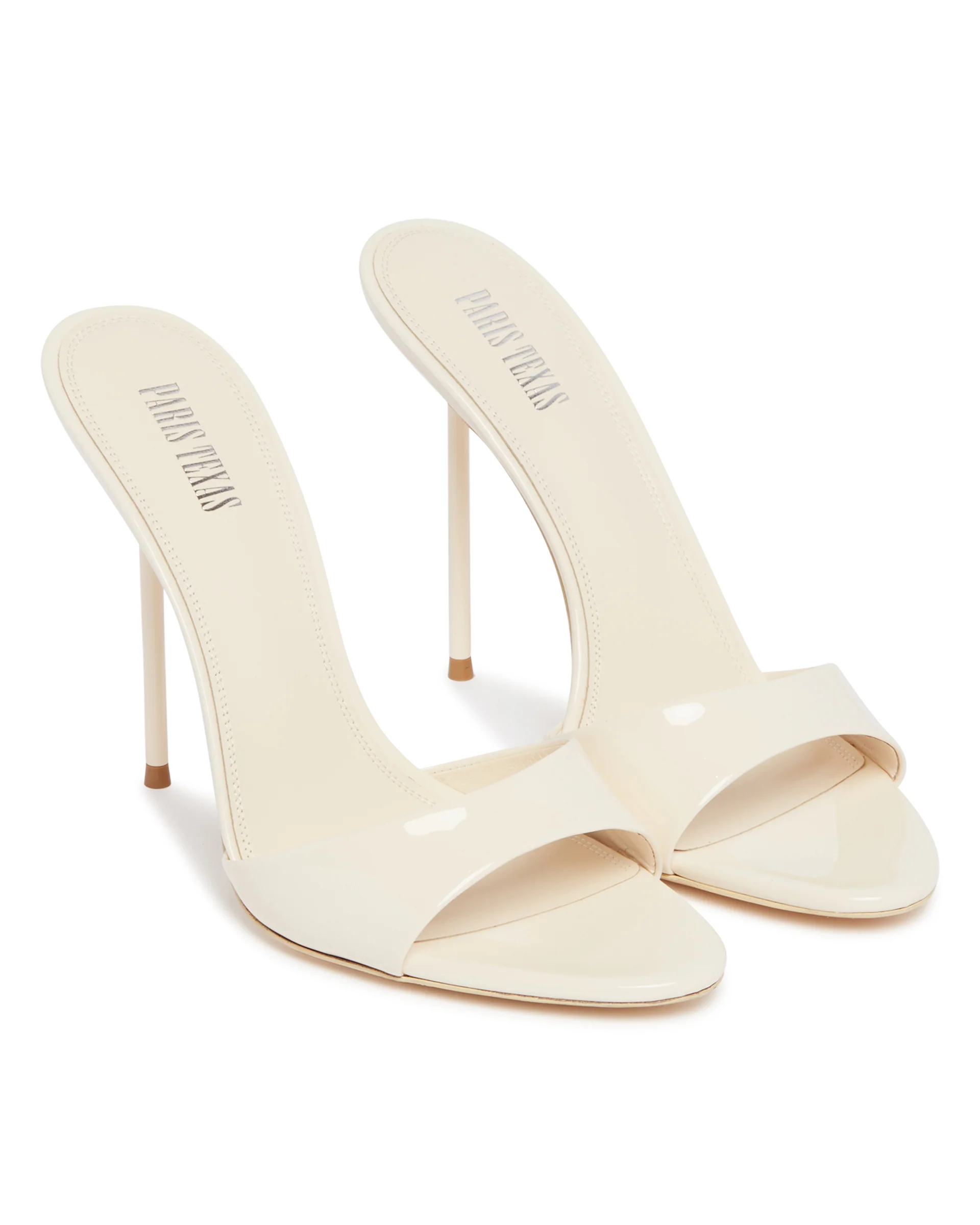 Mules Lidia In Pelle Bianche - Image 3