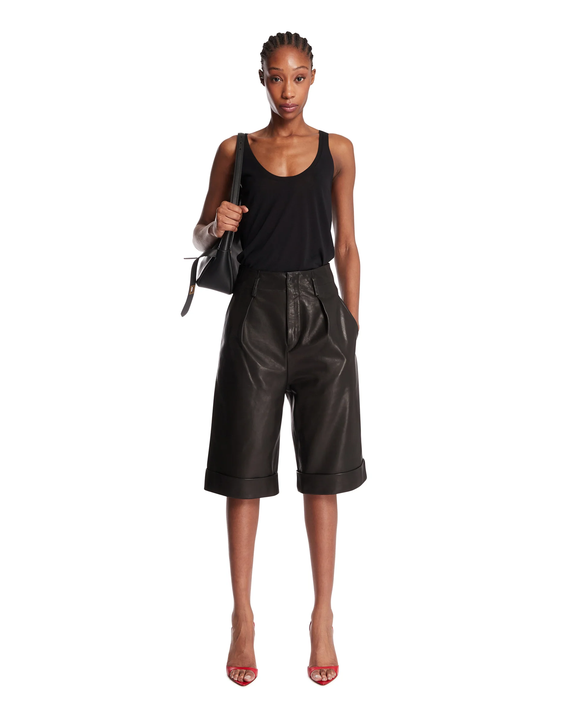 Top In Viscosa Nero - Image 3
