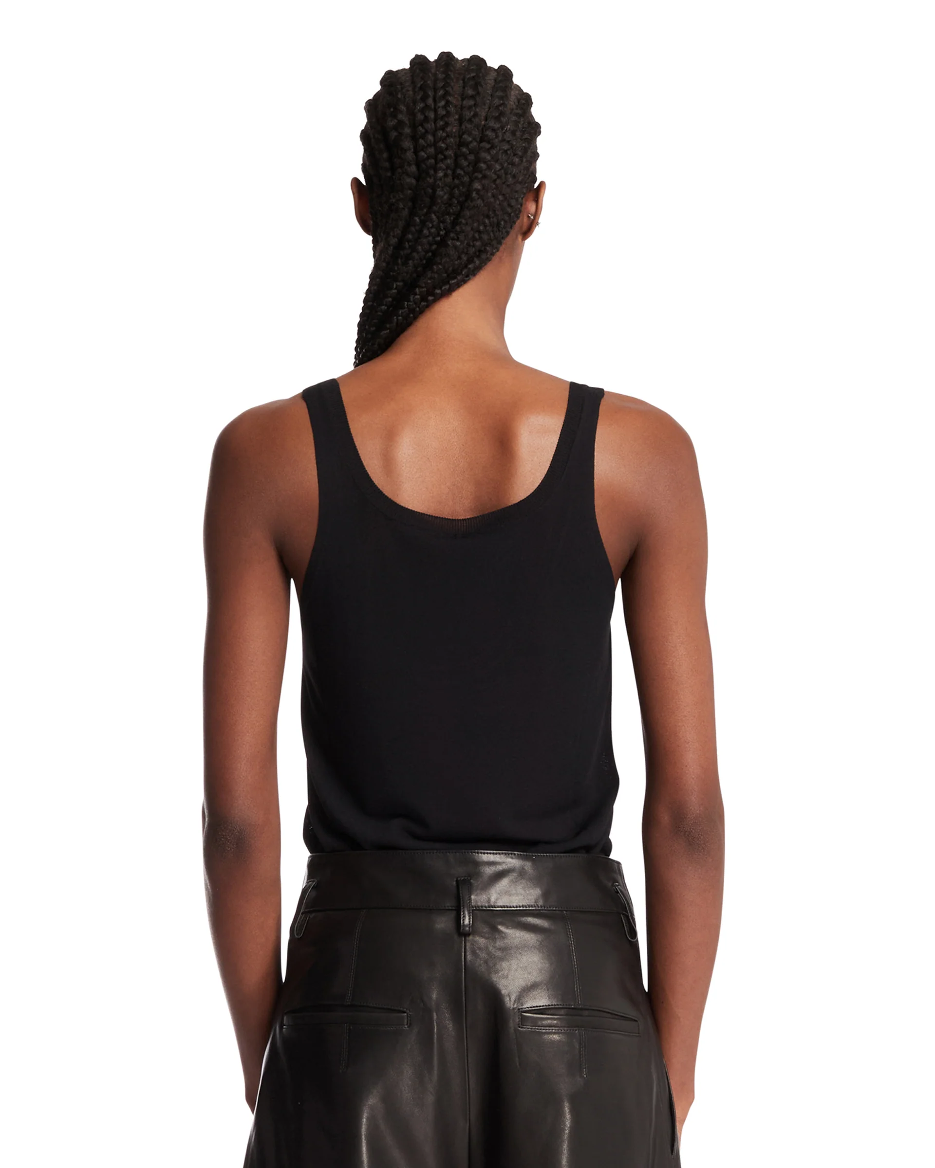 Top In Viscosa Nero - Image 5