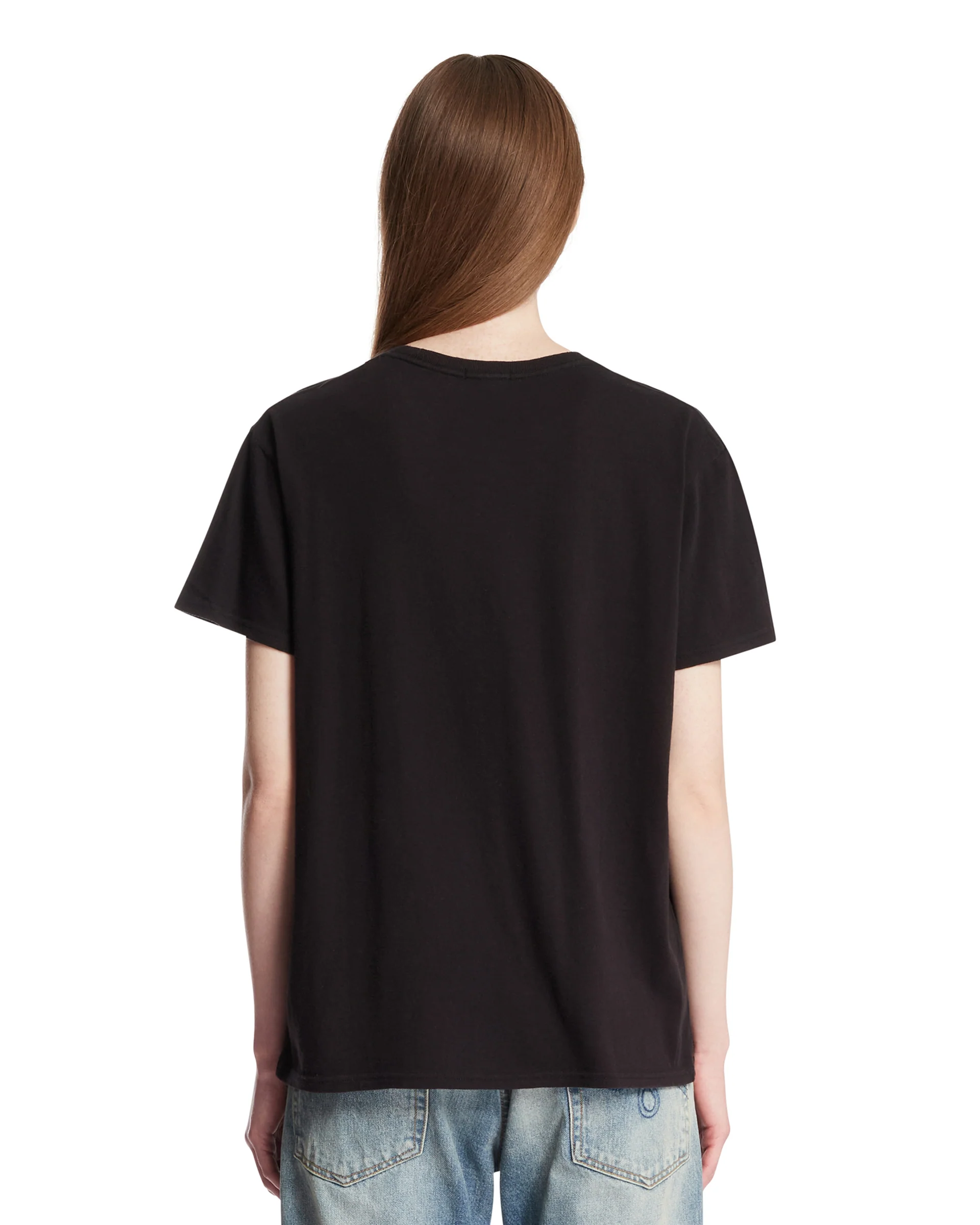 T-Shirt In Cotone Nera - Image 5