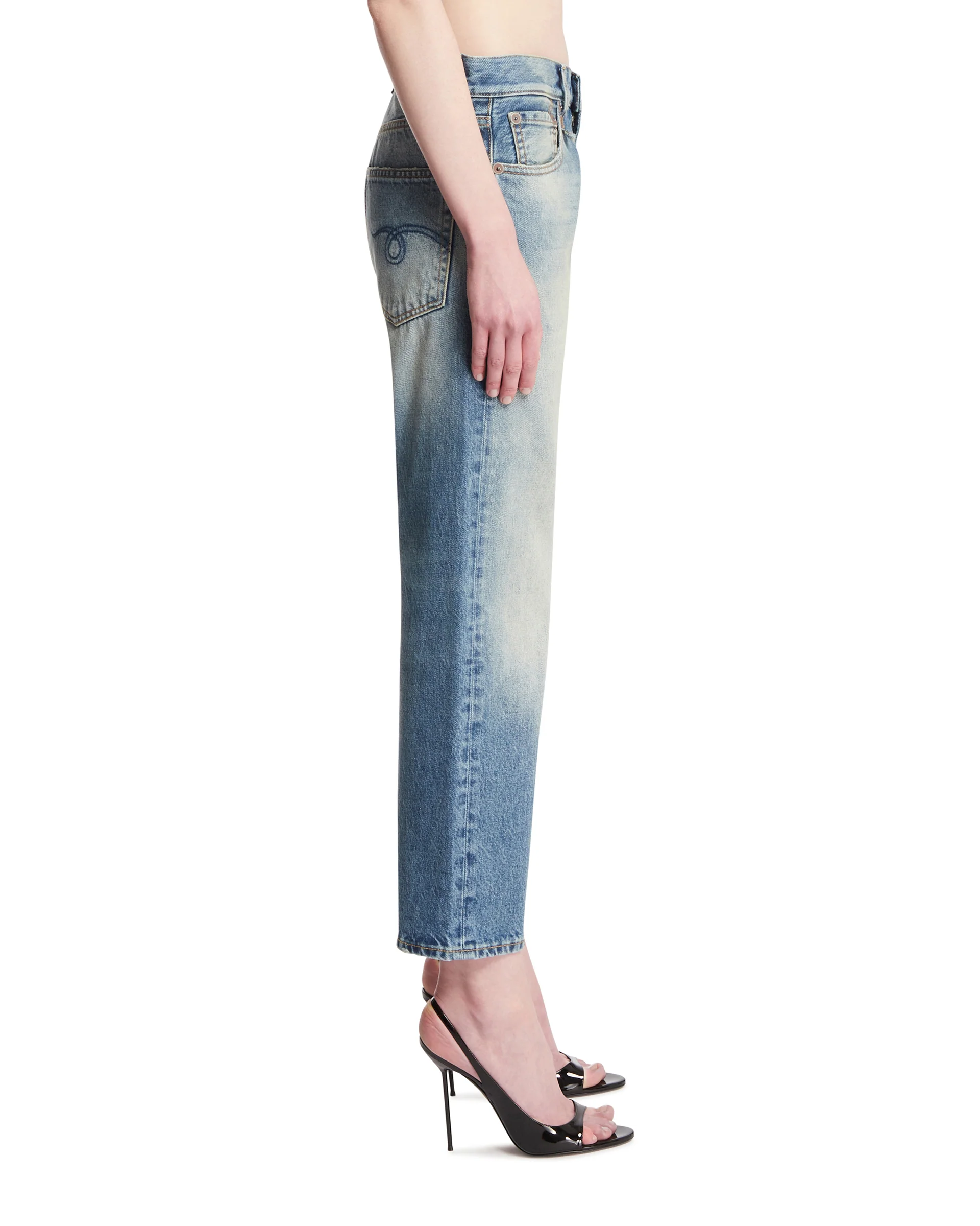 Jeans Boyfriend Blu - Image 4