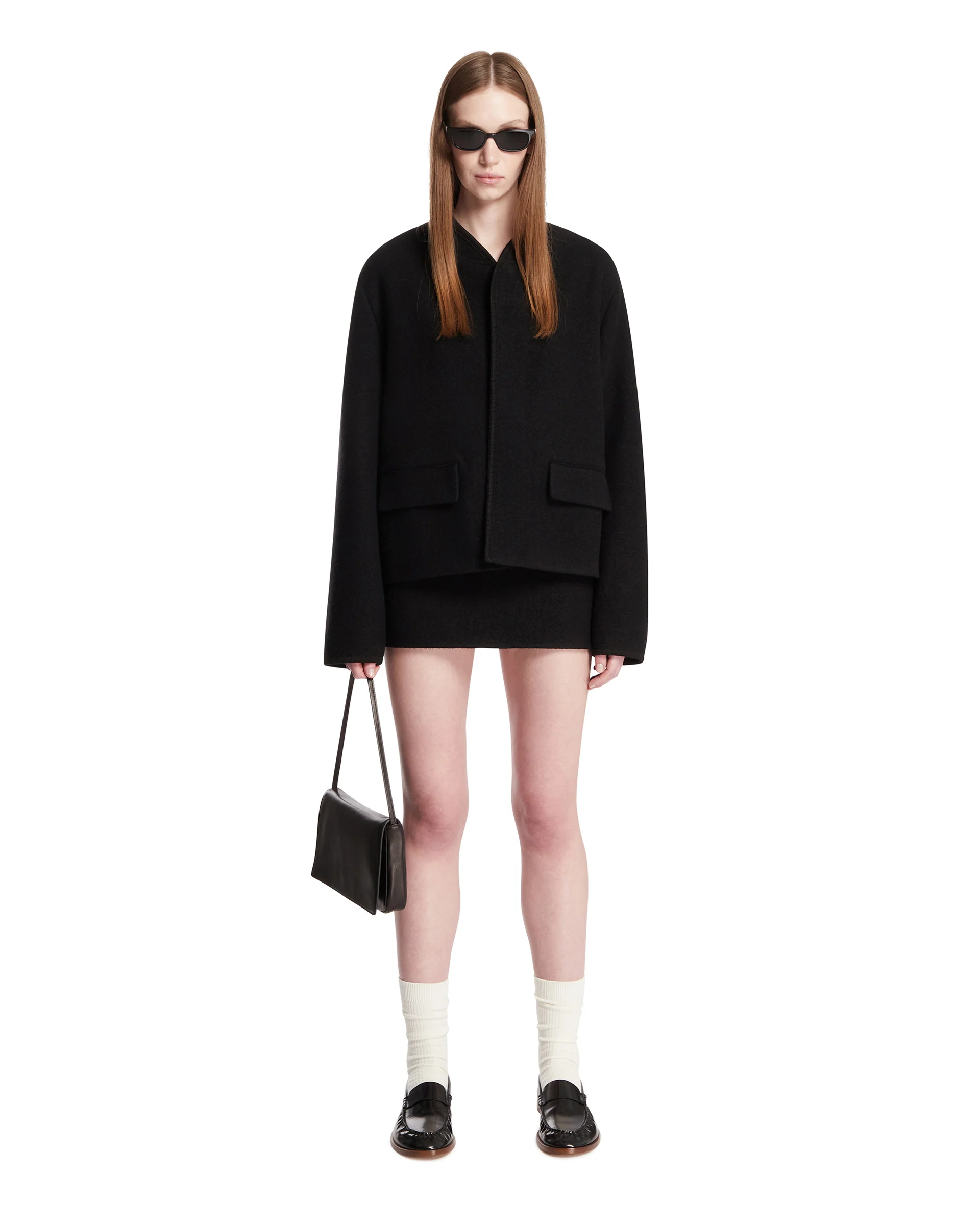 Minigonna In Lana Nera - Image 3