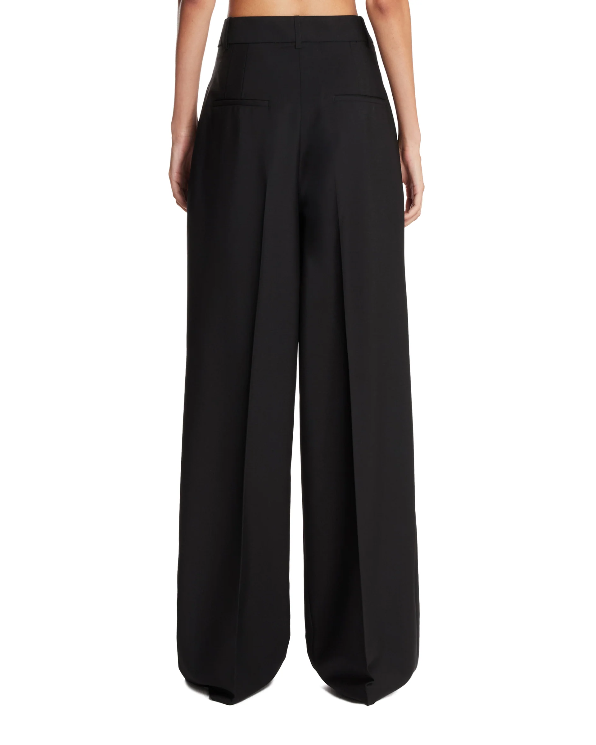 Pantaloni Con Pinces Neri - Image 5