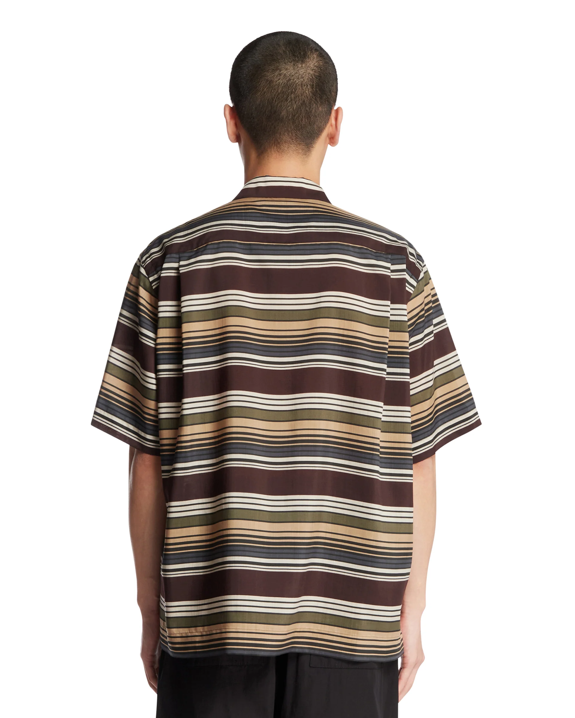 Camicia A Maniche Corte A Righe - Image 5