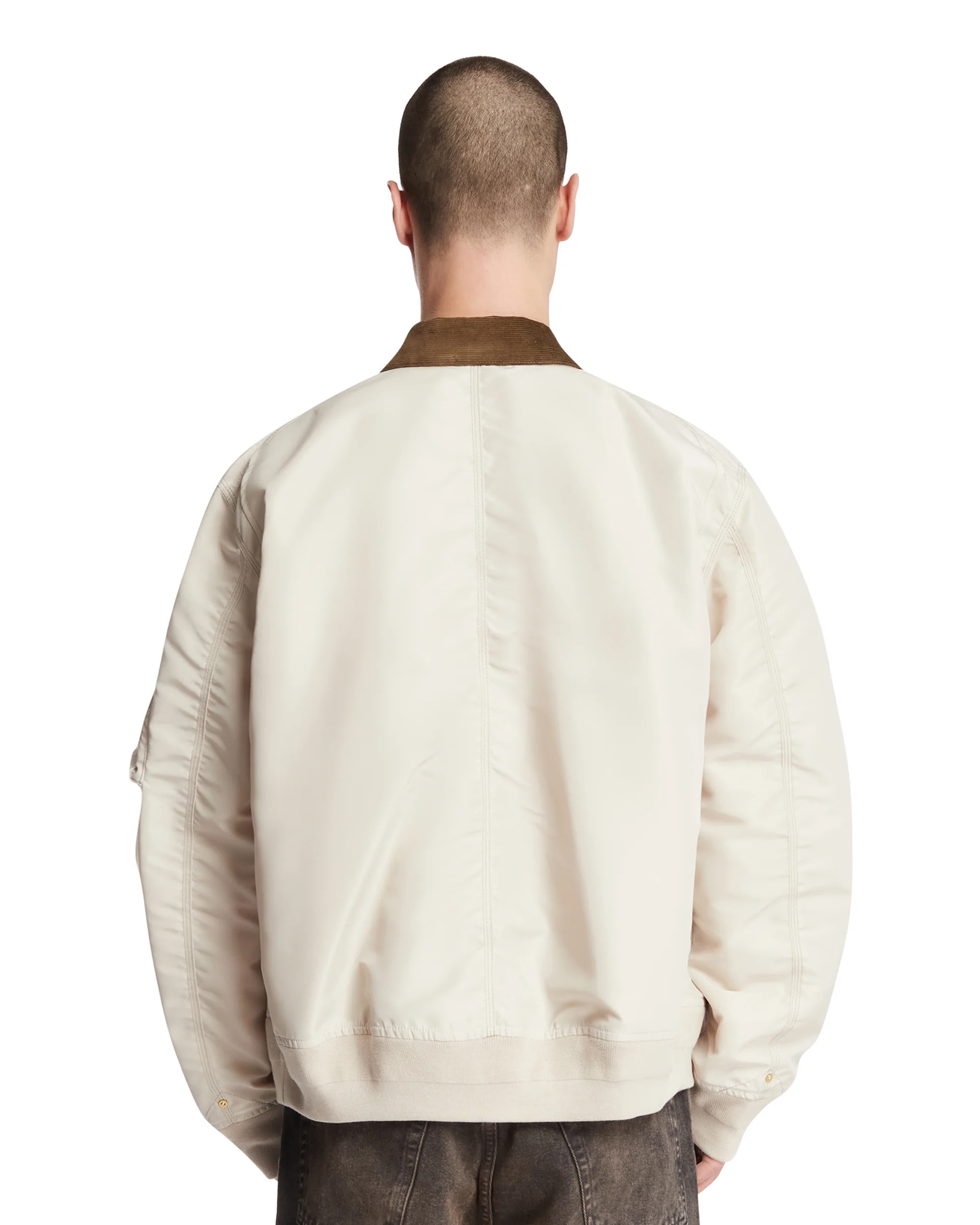 Sacai x Carhartt WIP Nylon Twill x Duck Blouson Beige - Image 5