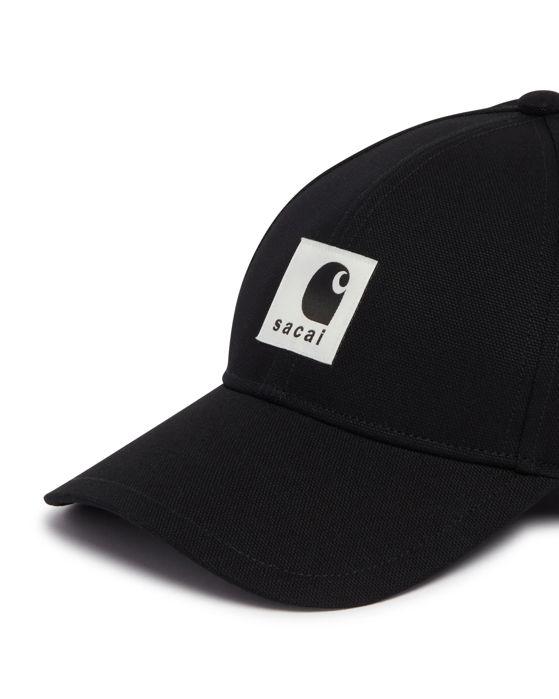 Sacai X Carhartt WIP Cappellino Con Logo Nero - Image 4