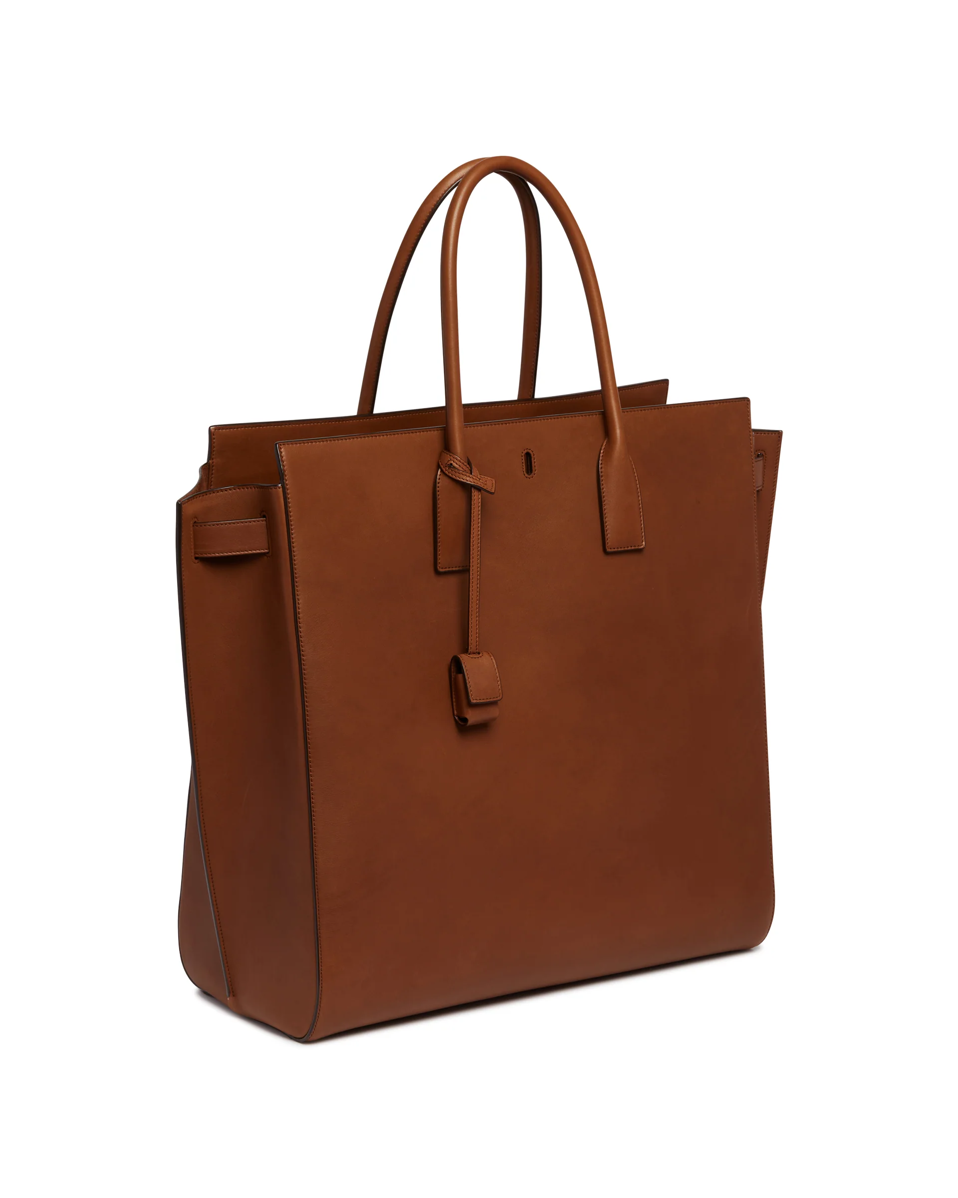 Borsa Sac De Jour Grande In Pelle Marrone - Image 5