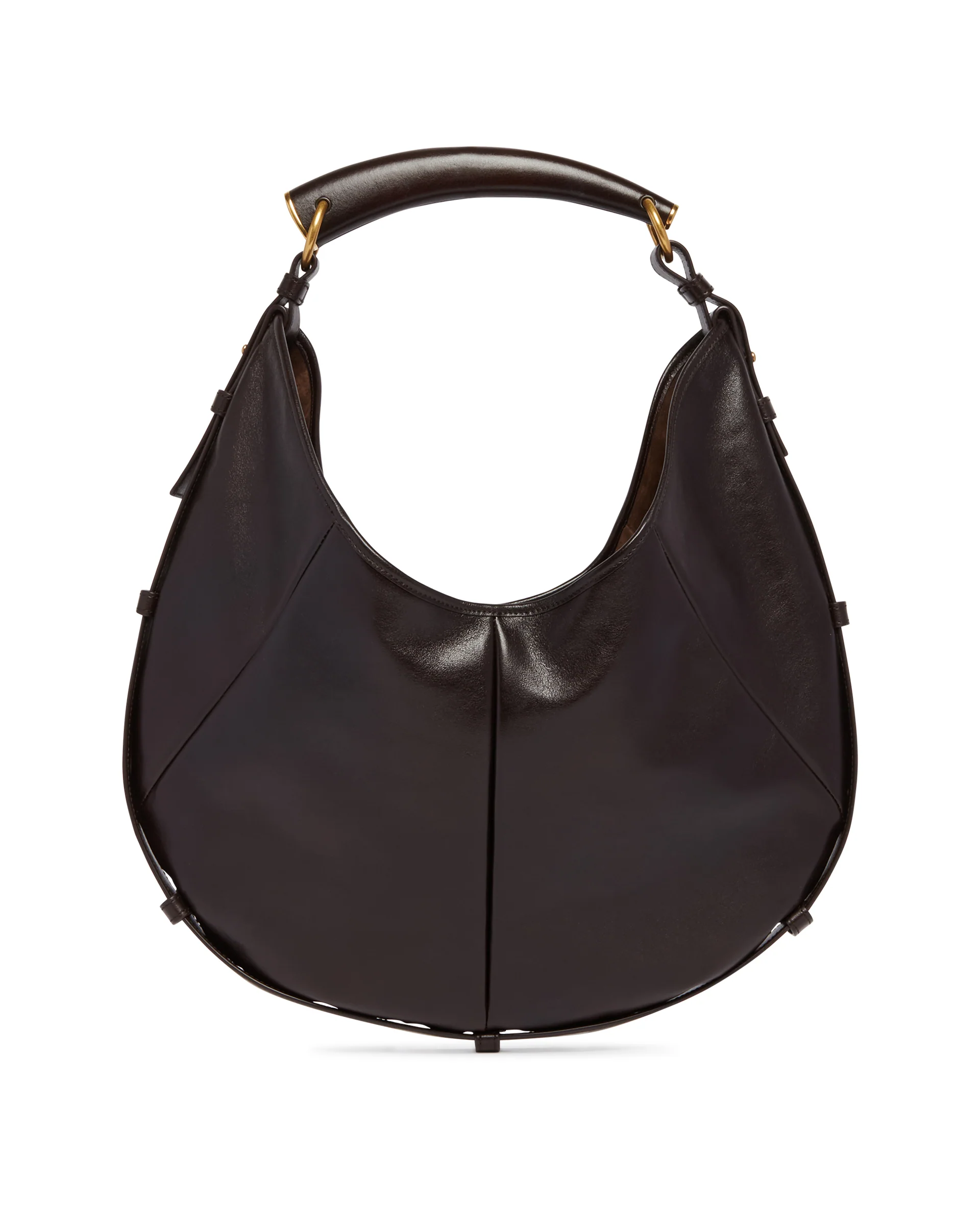 Borsa Mombasa Media in Pelle Marrone