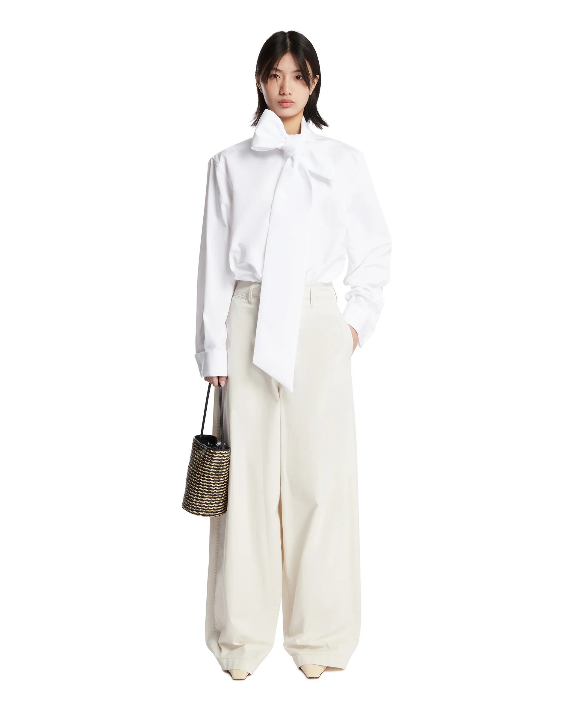 Camicia Lavalliere Bianca - Image 3