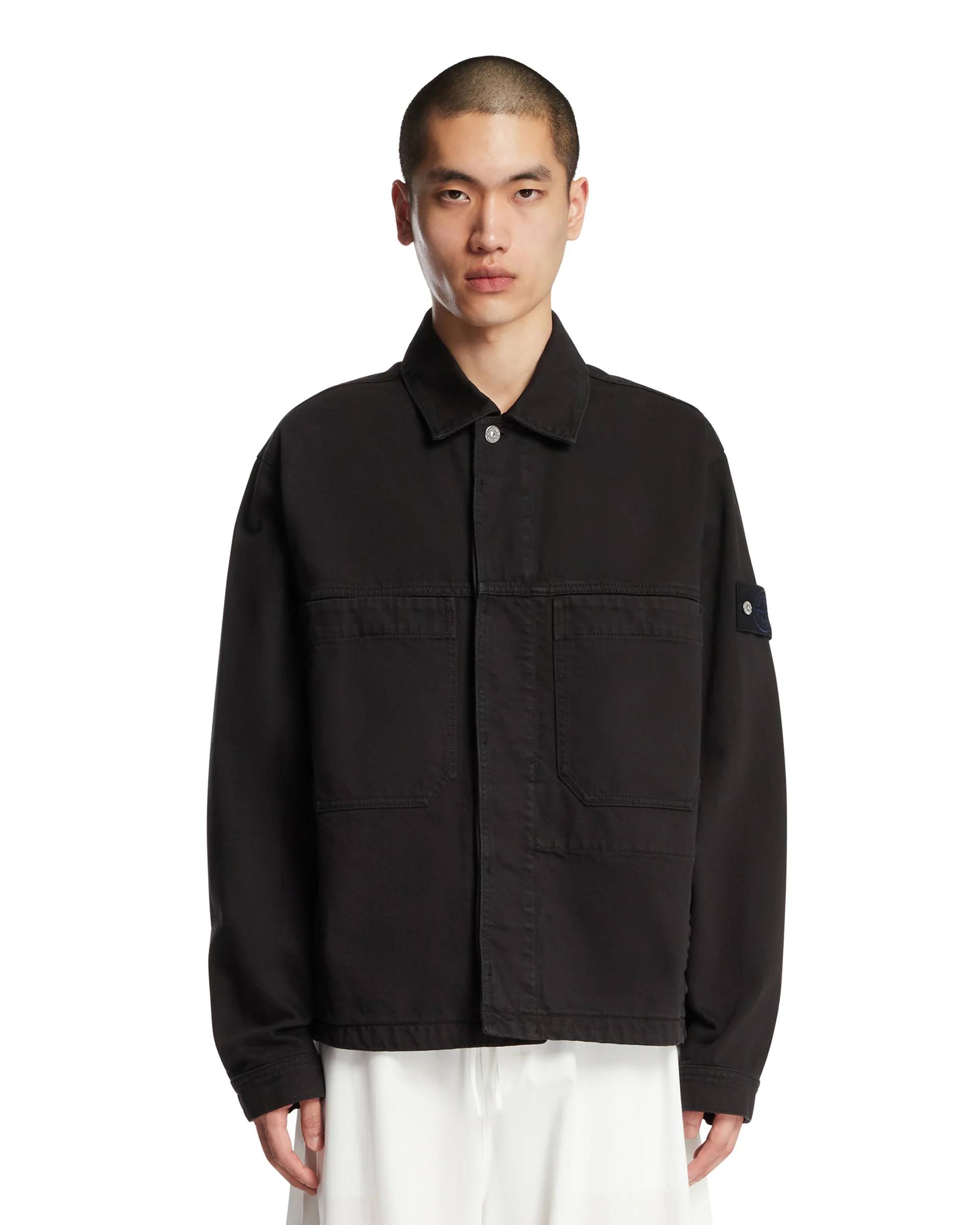 Giacca Coach Con Antigoccia Nera
