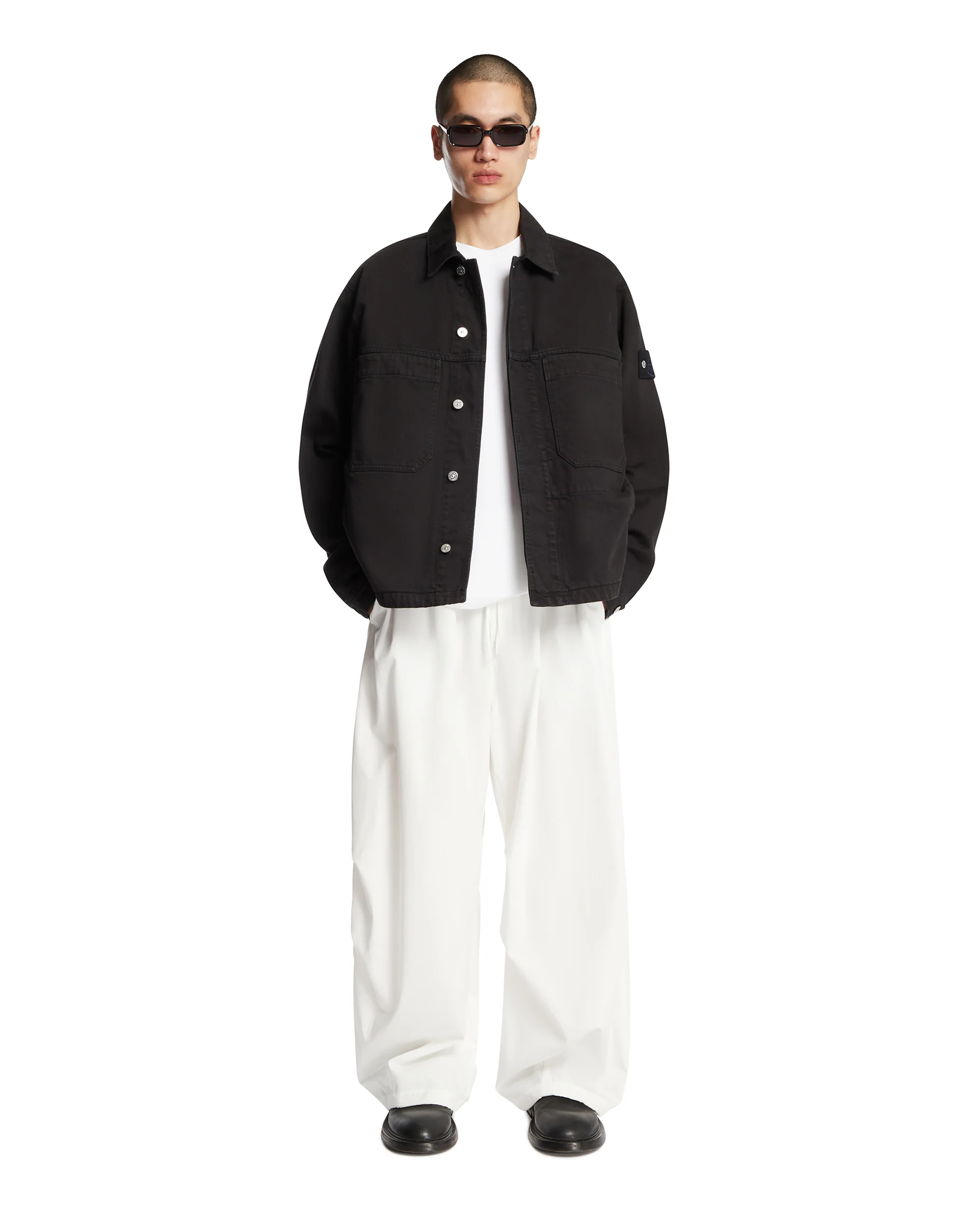 Giacca Coach Con Antigoccia Nera - Image 3